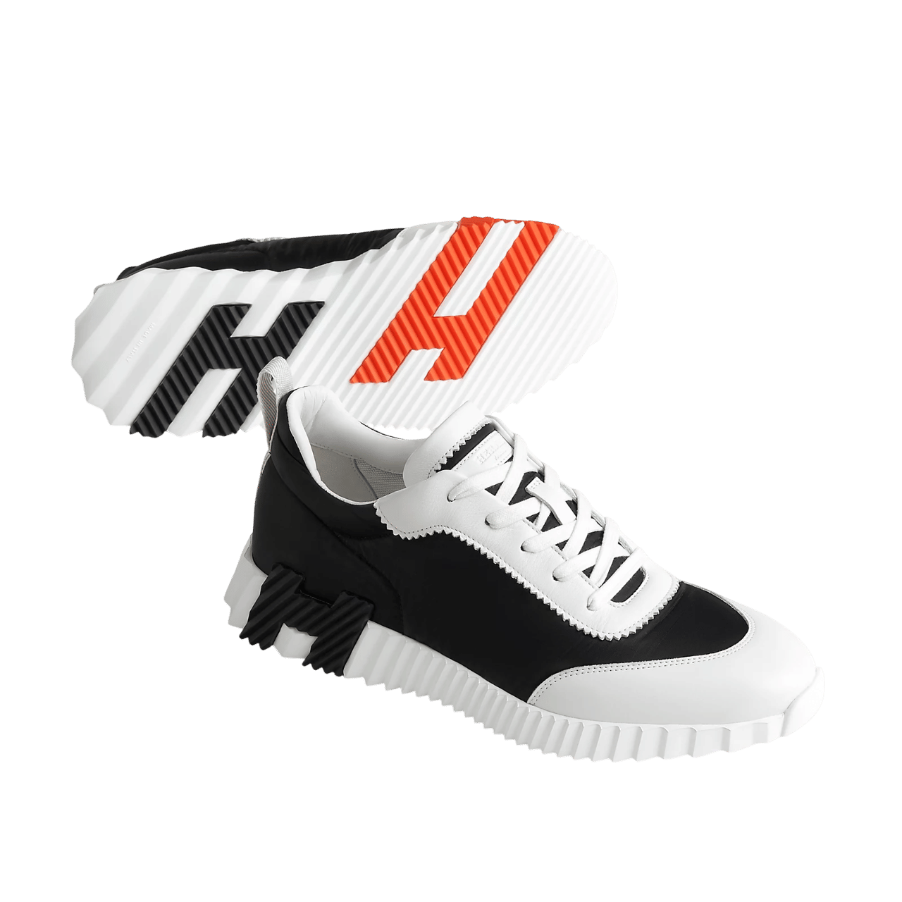 Hermes Bouncing Sneaker Noir / Blanc