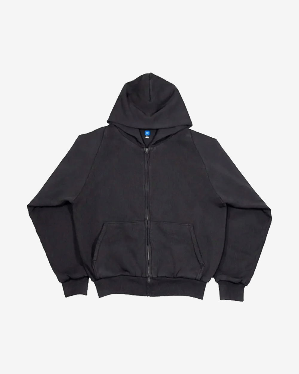 YEEZY GAP LA H14B BLACK ZIP UP HOODIE