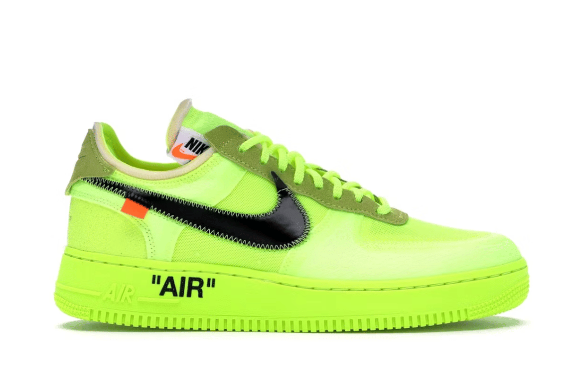 Air Jordan Nike Air Force 1 Low Off - White Volt