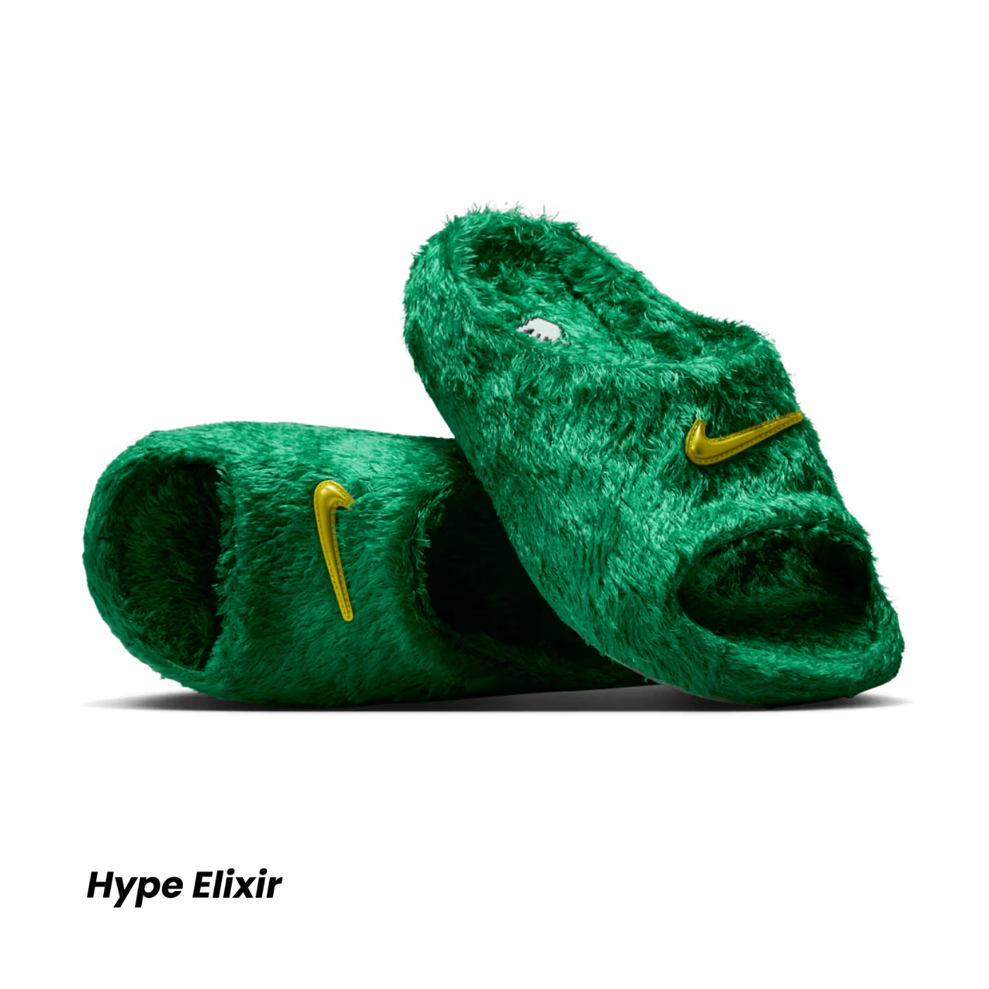 Nike ReactX Rejuven8 Slide .SWOOSH Touch Grass Kelly Green