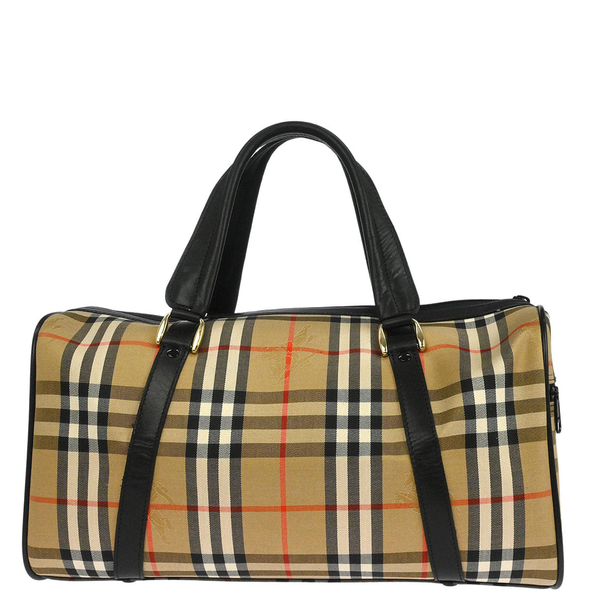 Burberrys Beige House Check Handbag