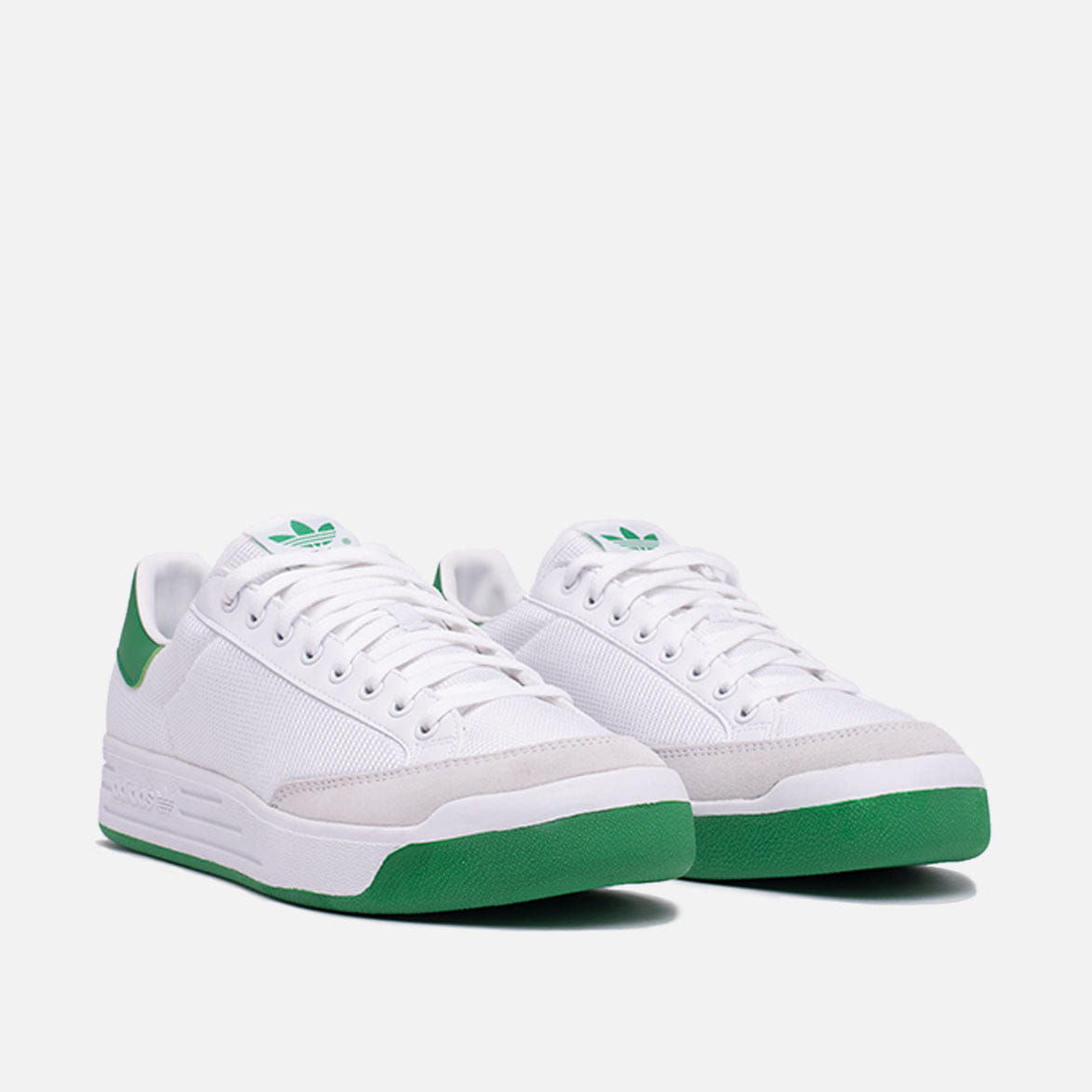 adidas ROD LAVER - CLOUD WHITE / GREEN