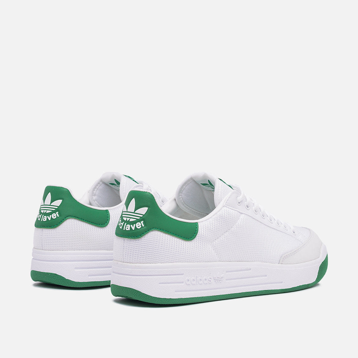 adidas ROD LAVER - CLOUD WHITE / GREEN