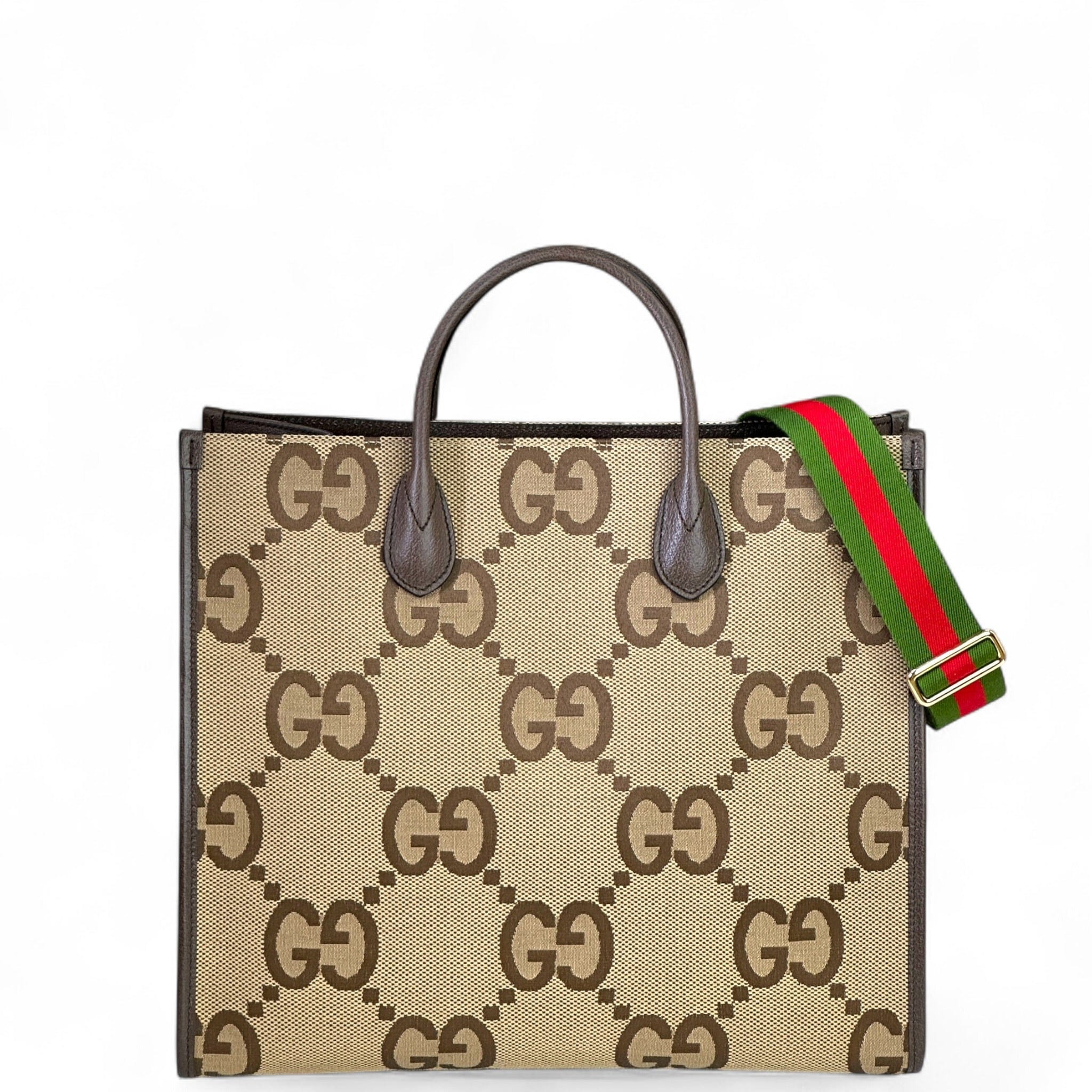 Gucci Jumbo GG Monogram Canvas Tote