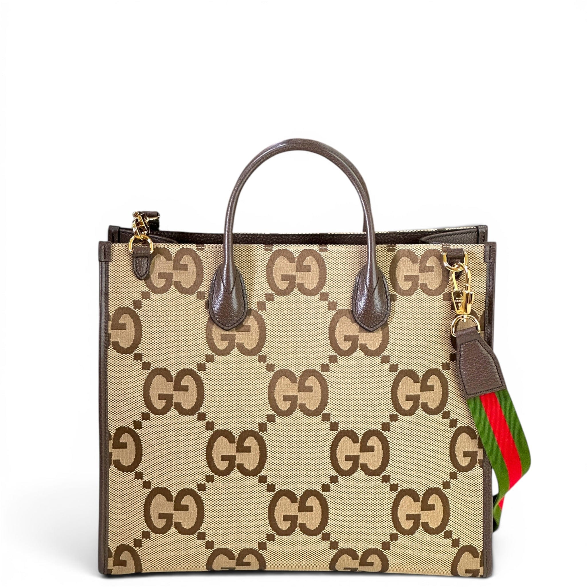 Gucci Jumbo GG Monogram Canvas Tote