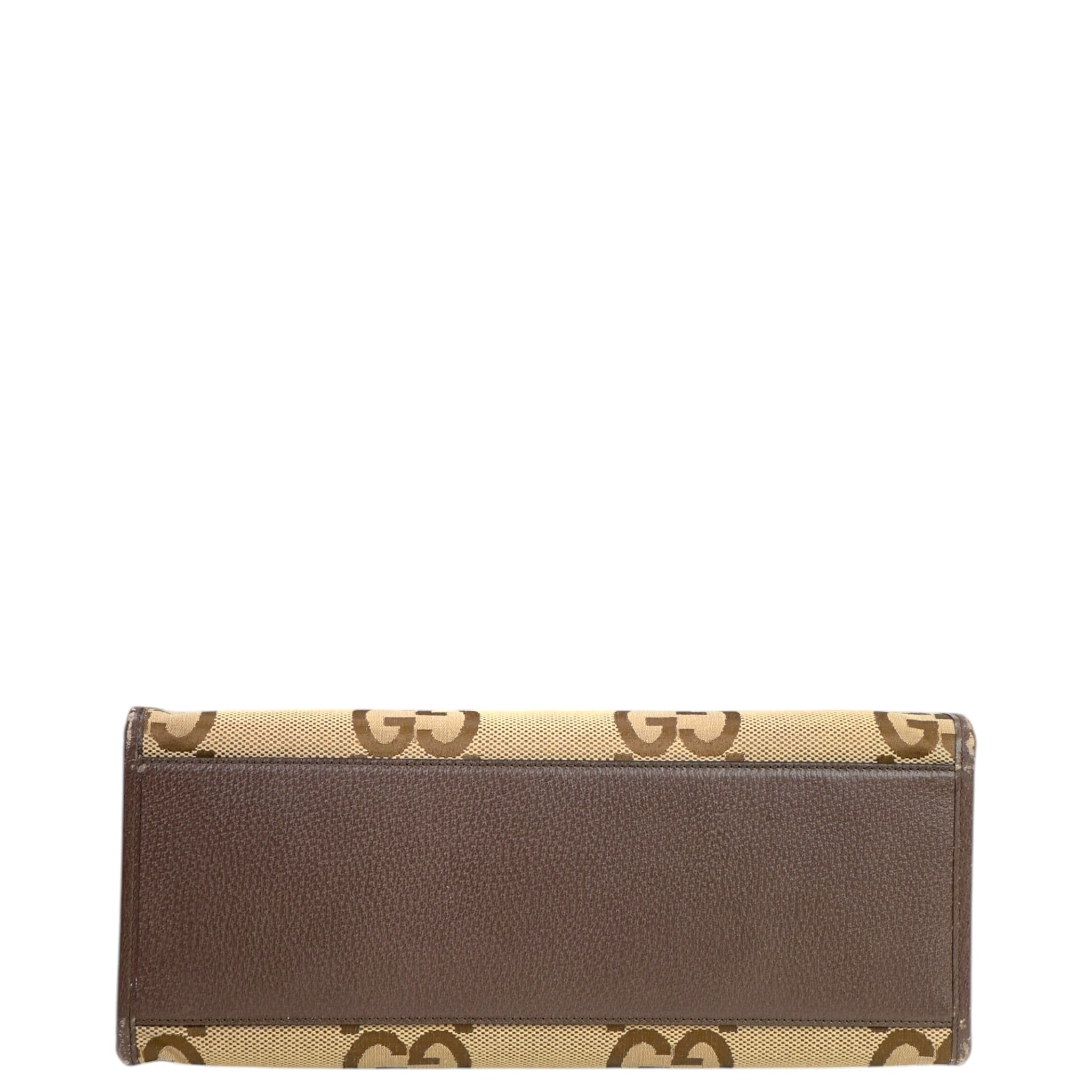 Gucci Jumbo GG tote beige brown monogram canvas