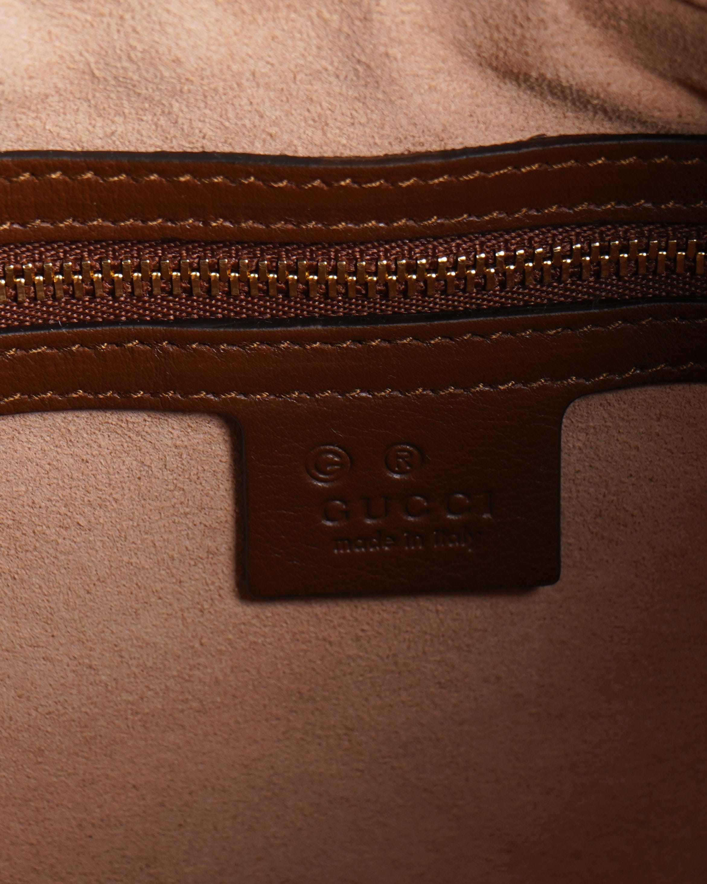 Gucci New Gucci gg supreme canvas zip tote bag