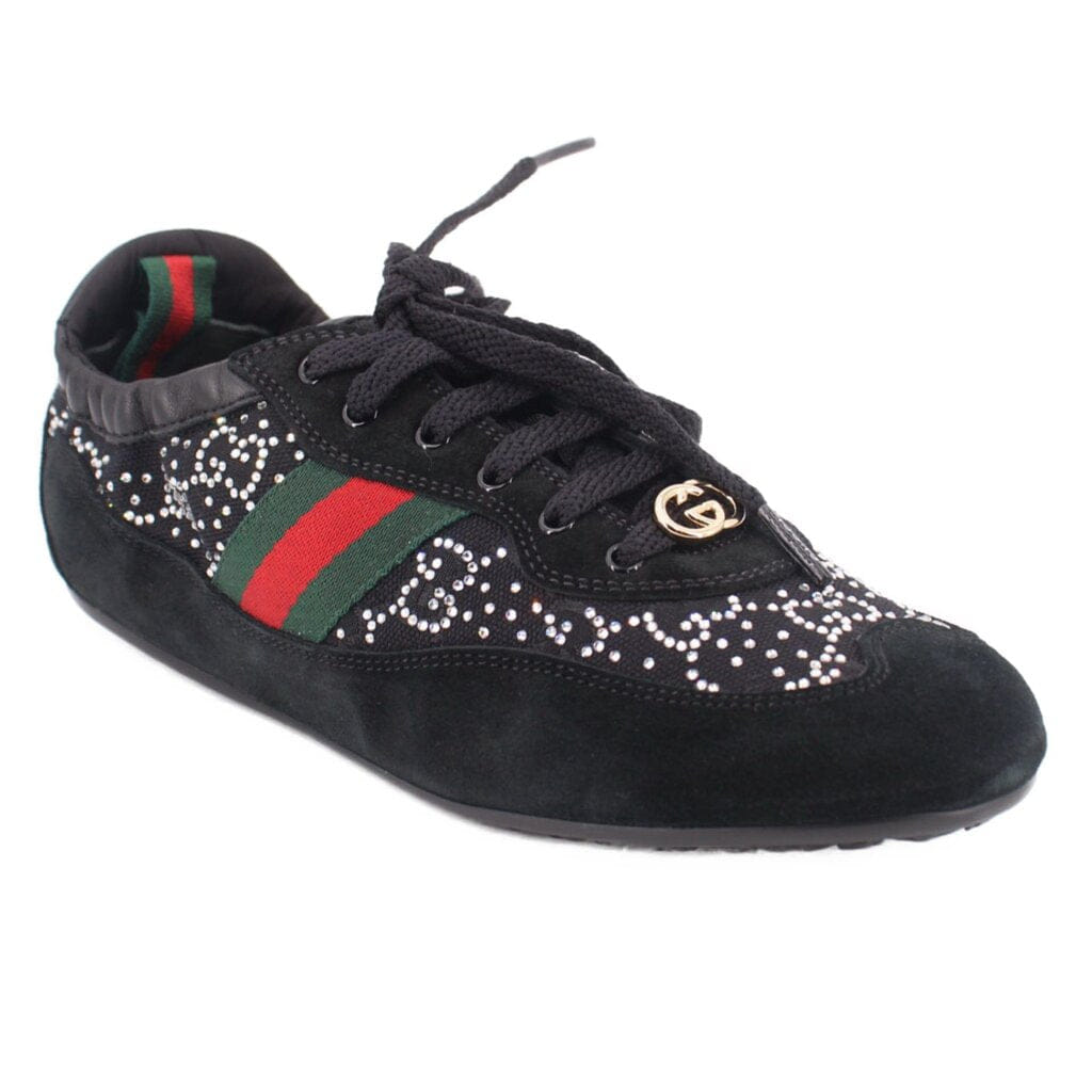 Gucci SHIFT GG SNEAKERS BLACK 38.5 EU | 8.5 US