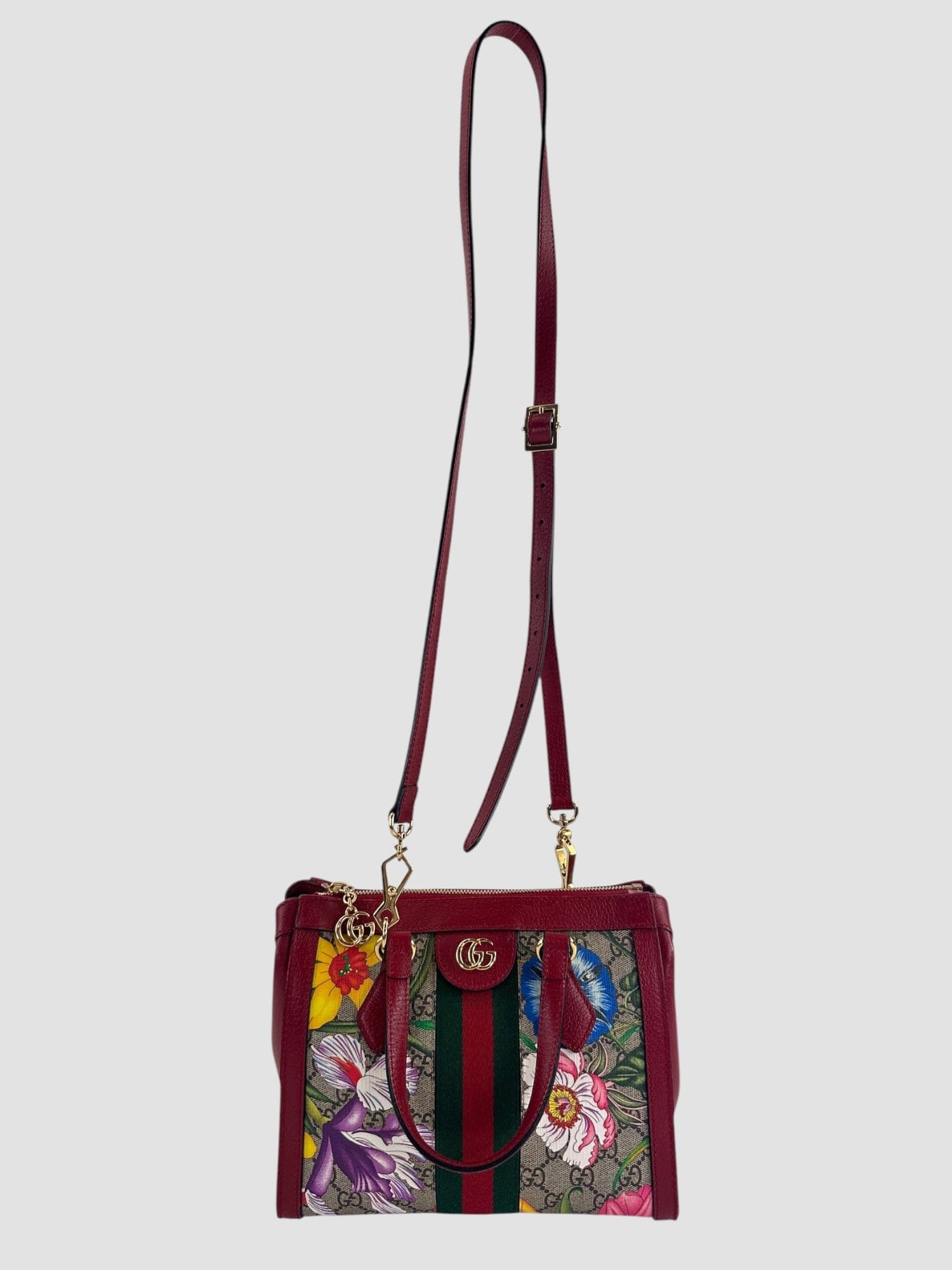Gucci Multi Colour Canvas Ophidia Tote