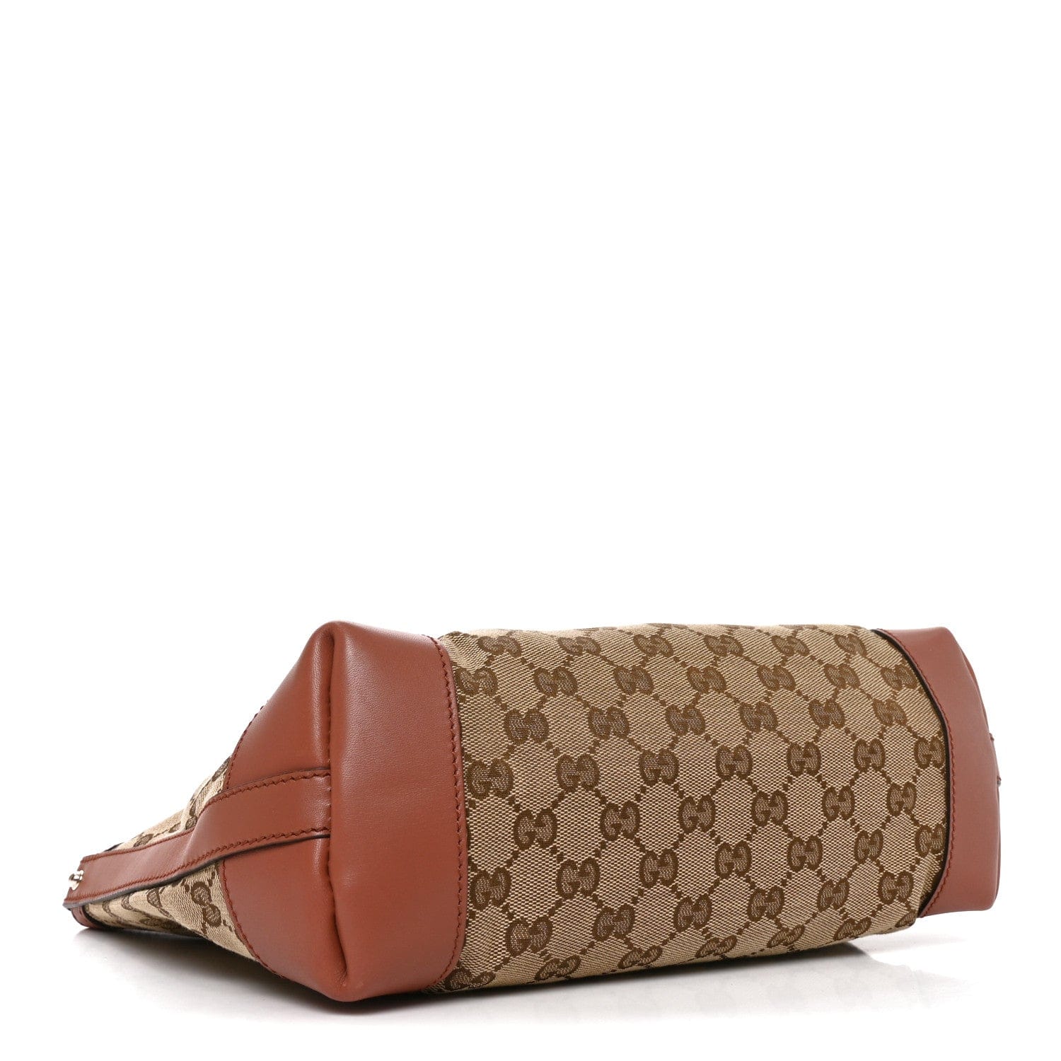 Gucci Monogram Small Craft Tote Brown