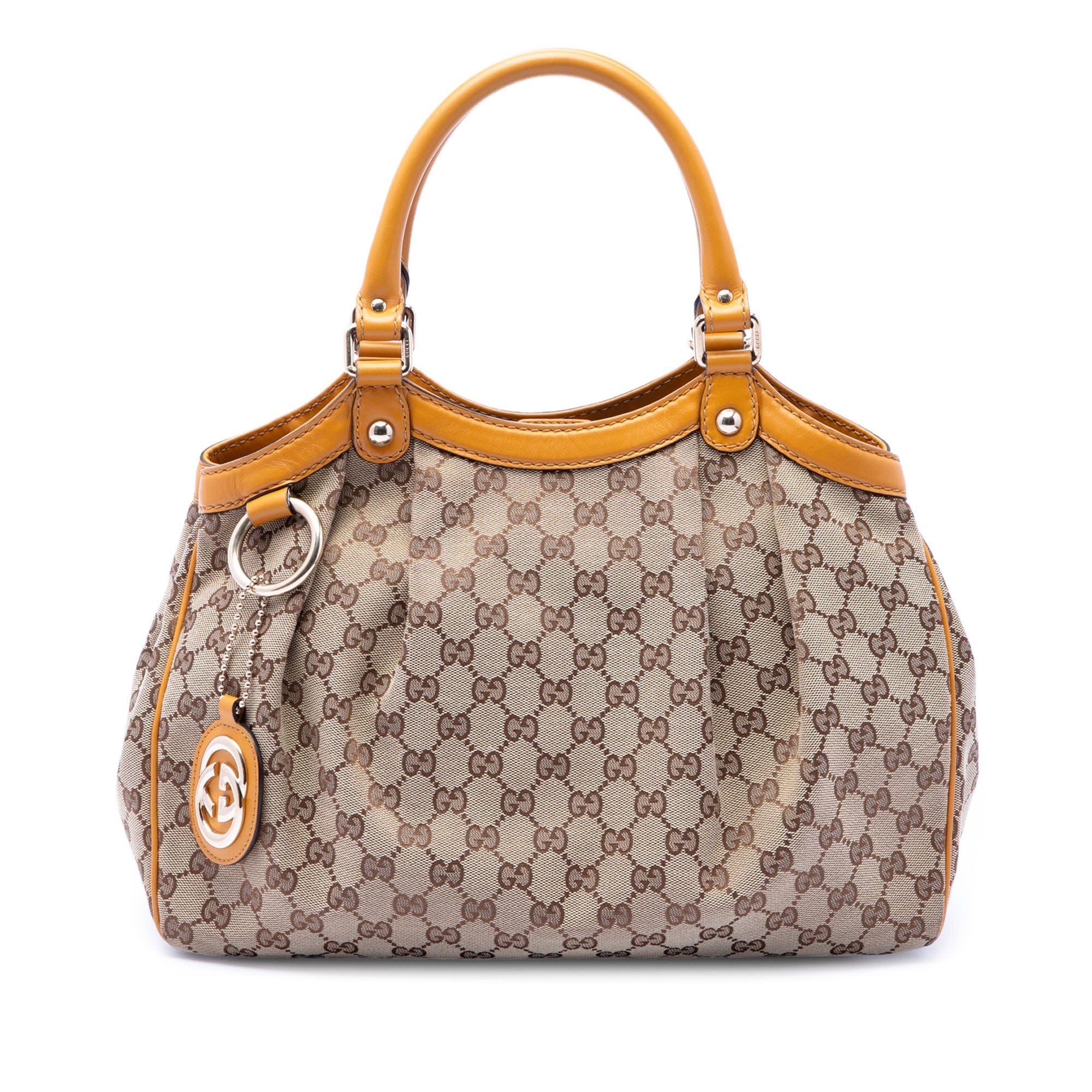 Gucci Medium GG Canvas Sukey Tote
