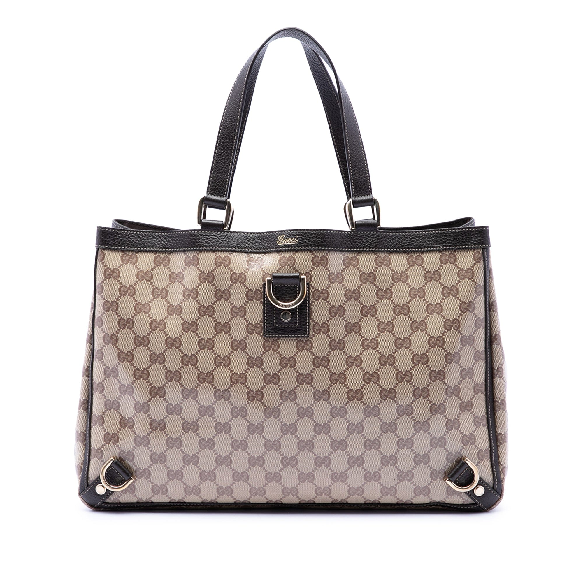 Gucci GG Crystal Abbey D Ring Tote
