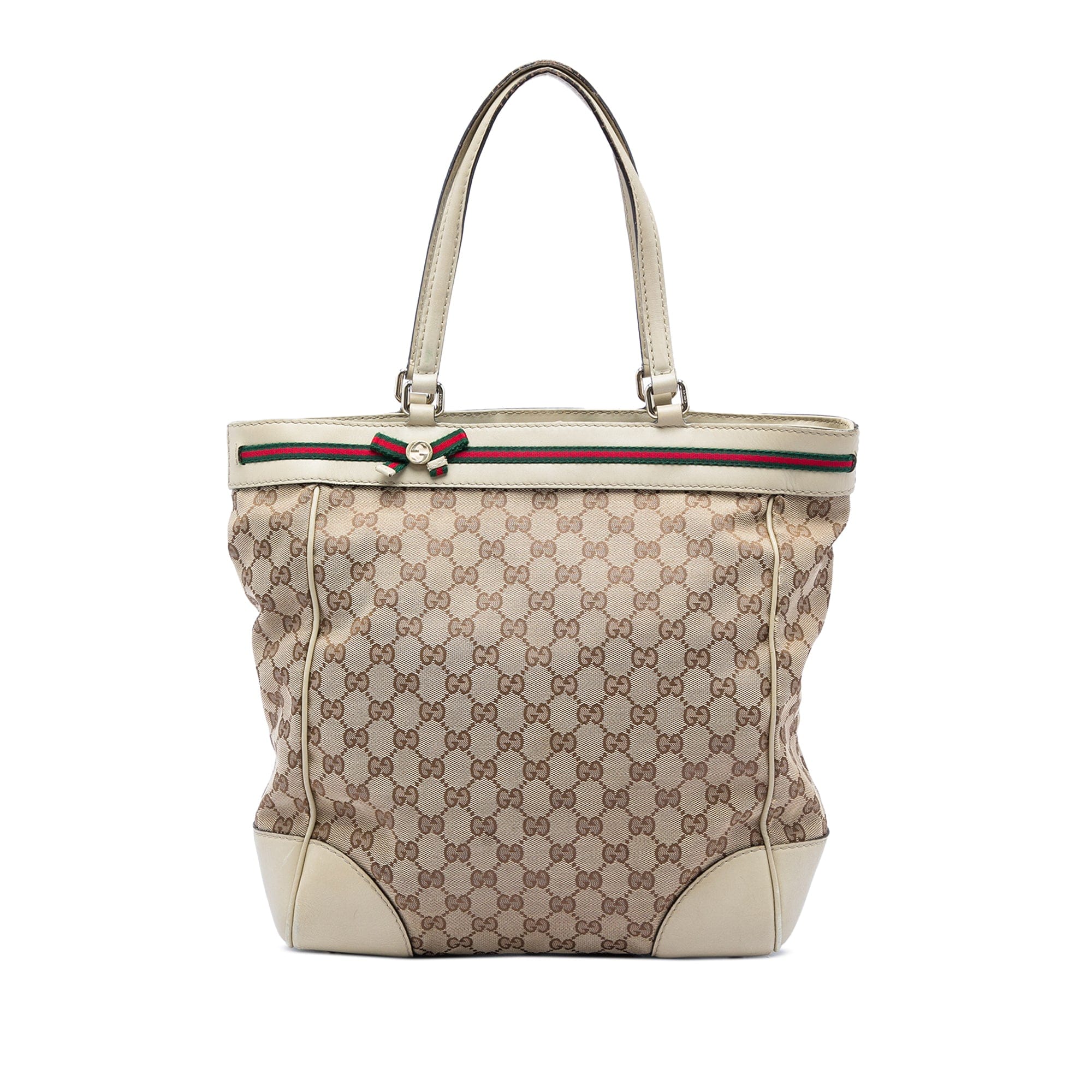 Gucci GG Canvas Web Mayfair Tote