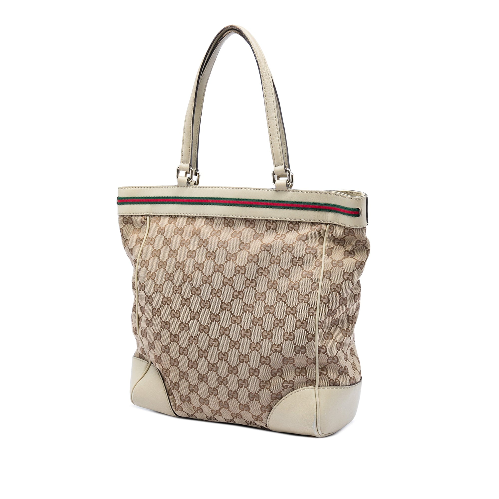 Gucci GG Canvas Web Mayfair Tote
