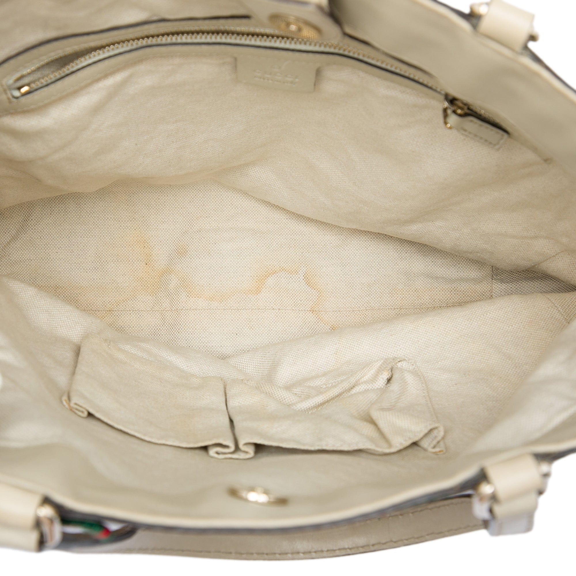 Gucci GG Canvas Web Mayfair Tote