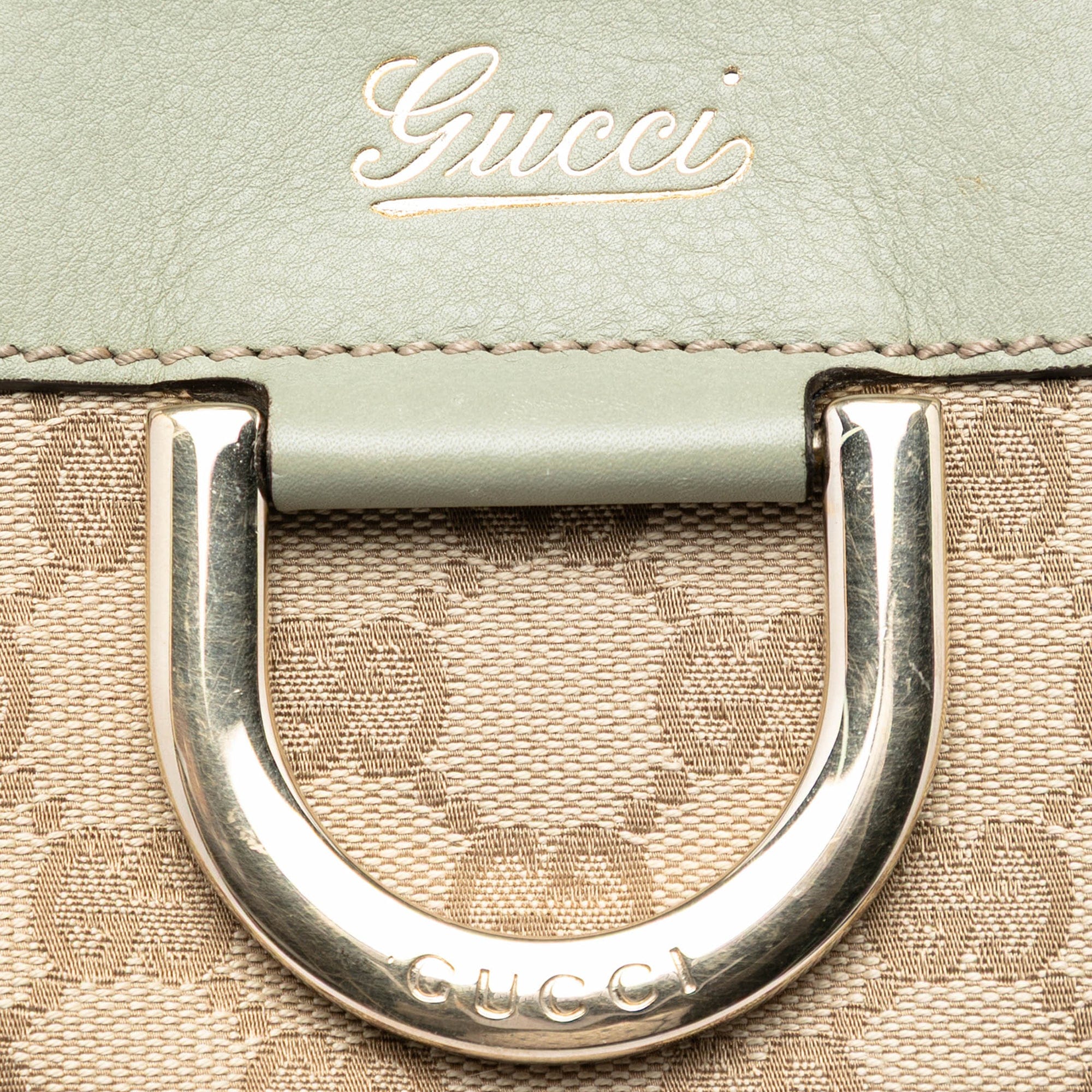 Gucci GG Canvas Abbey D Ring Tote