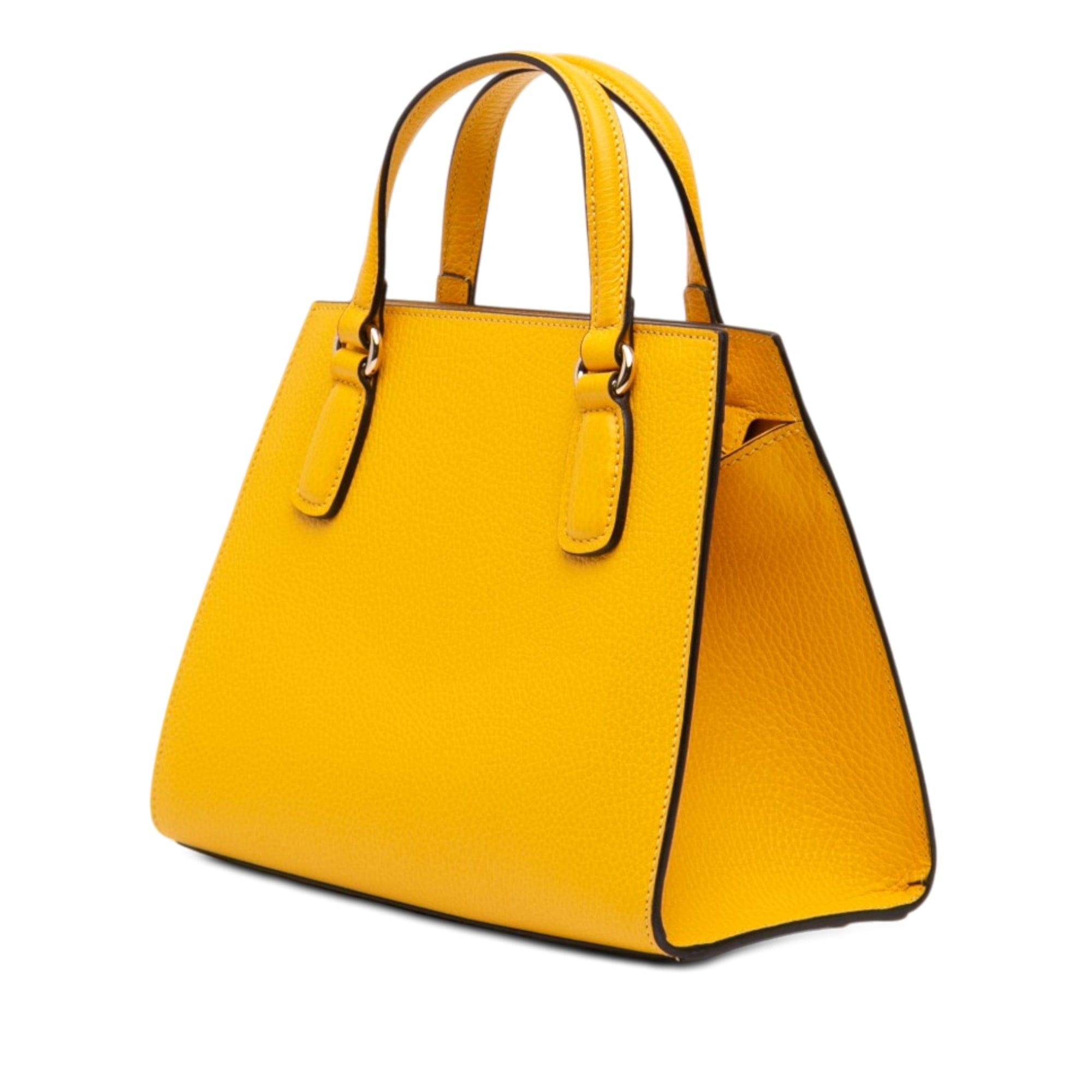 Gucci Medium Calfskin Soho Top Handle Convertible Tote