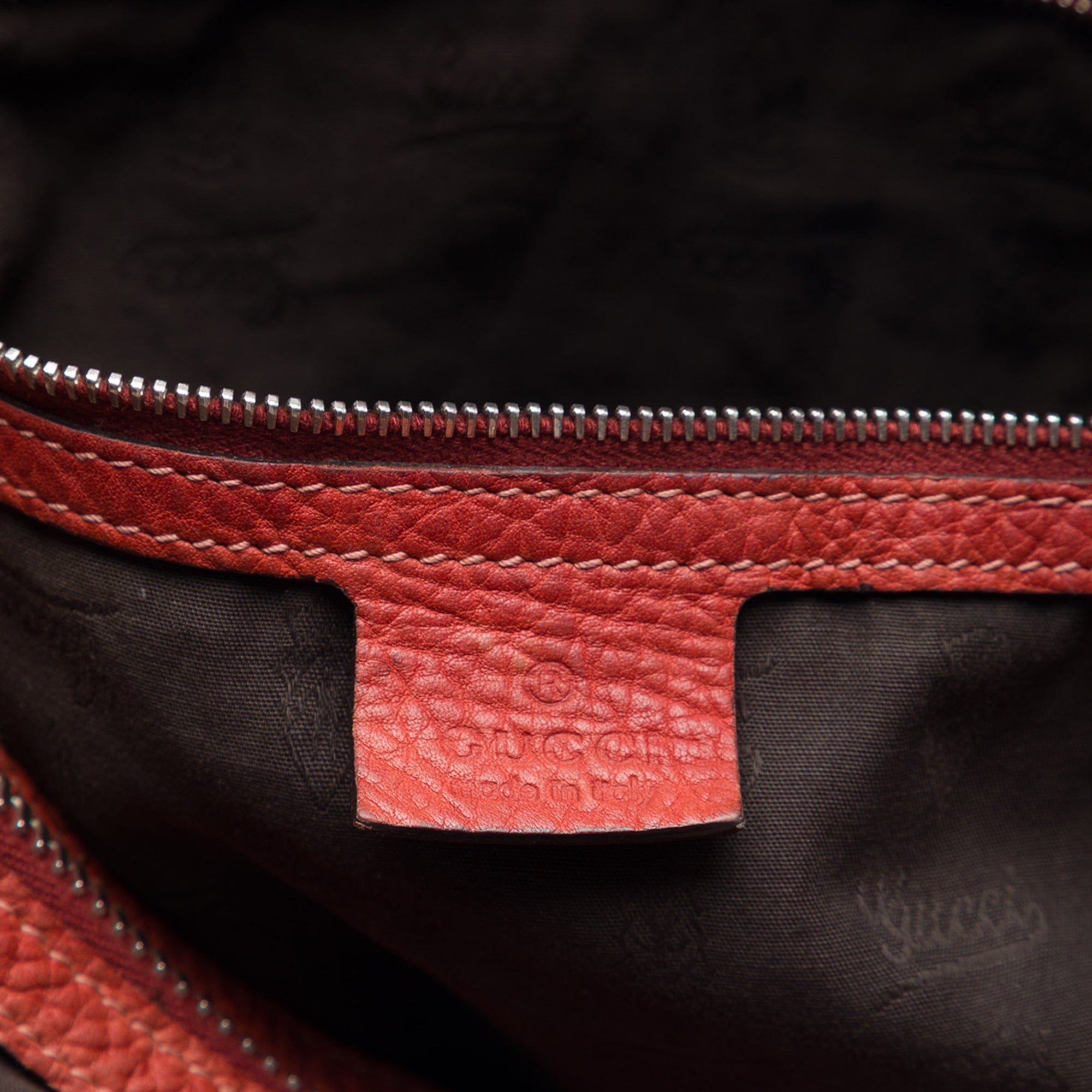 Gucci Medium GG Canvas Bamboo Libeccio Tote