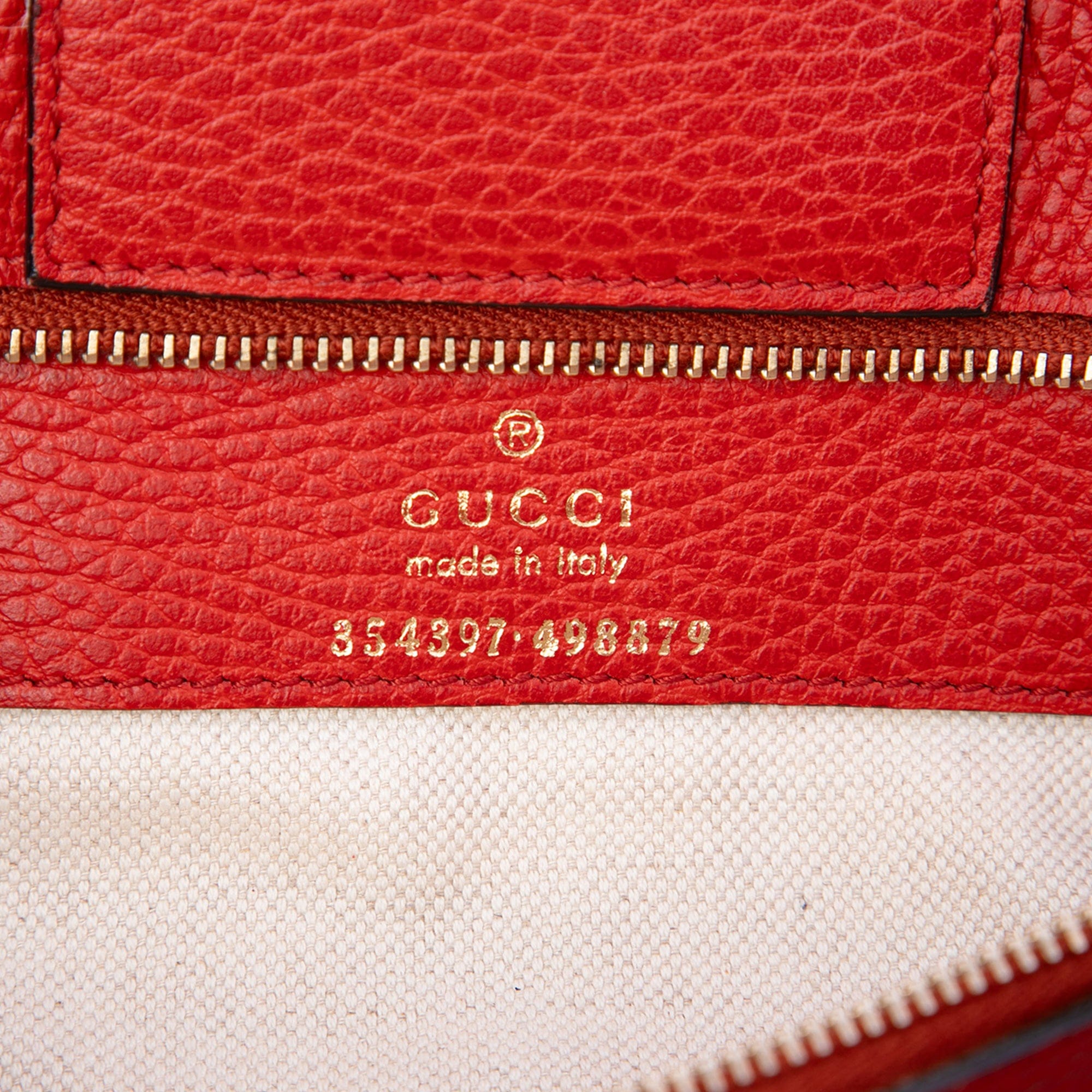 Gucci Medium Calfskin Swing Tote