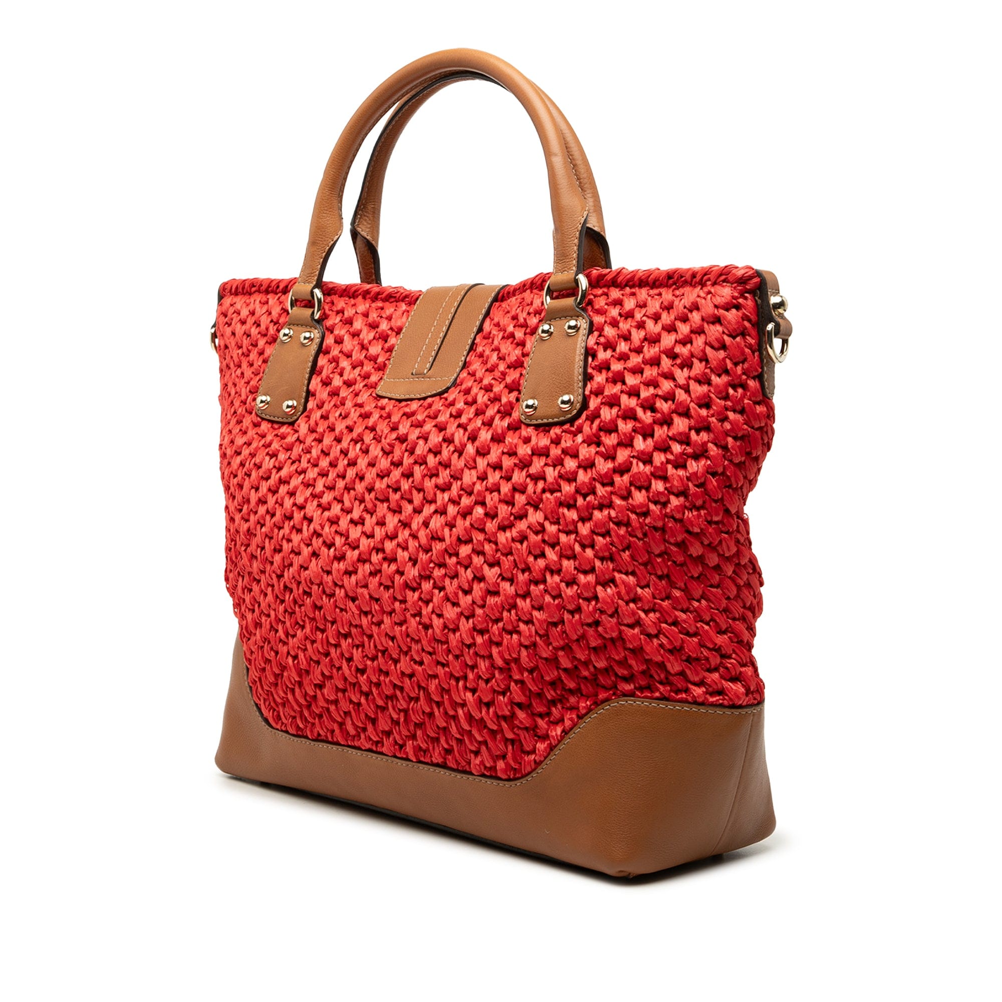 Gucci Wicker Santa Monica Tote