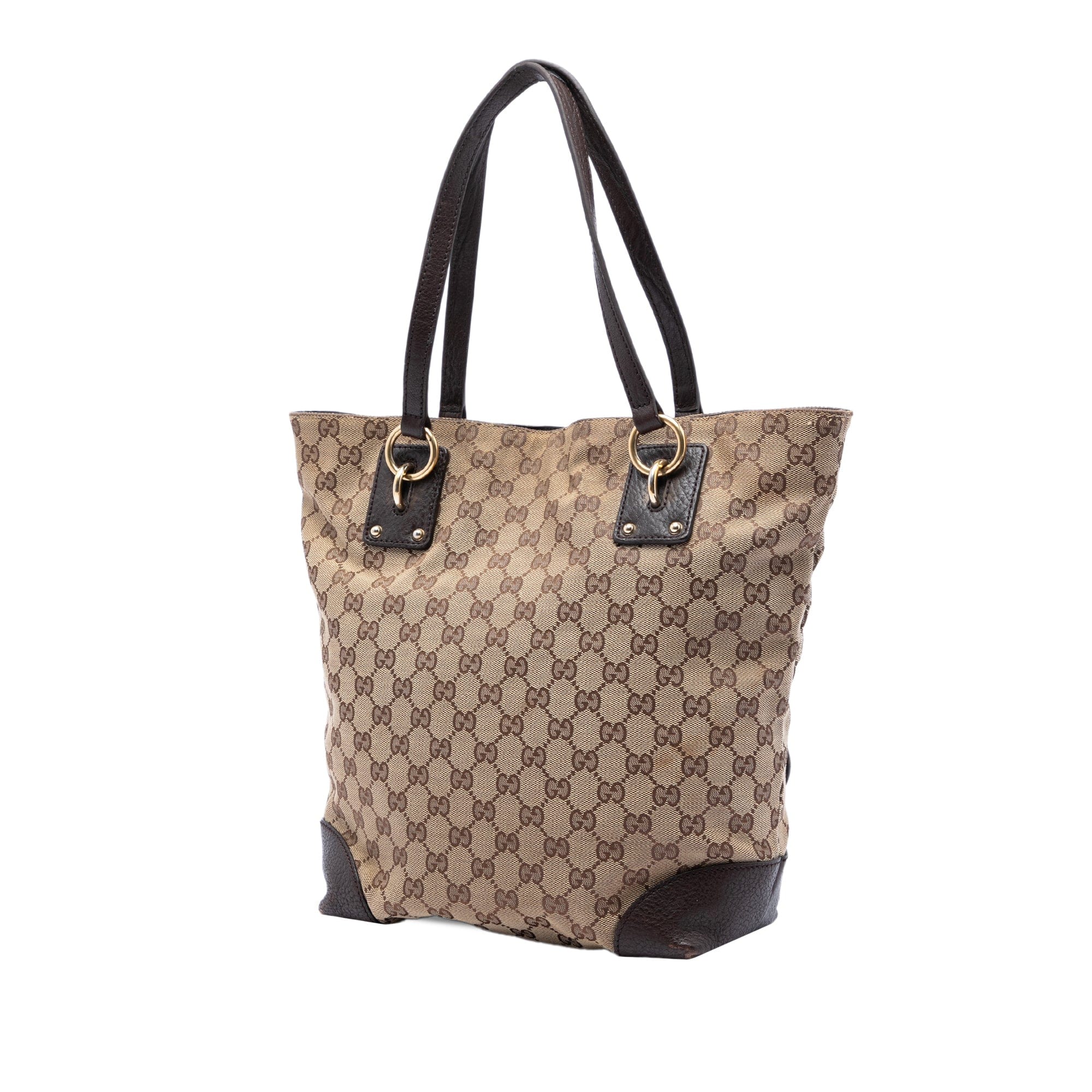 Gucci GG Canvas GG Charm Tote