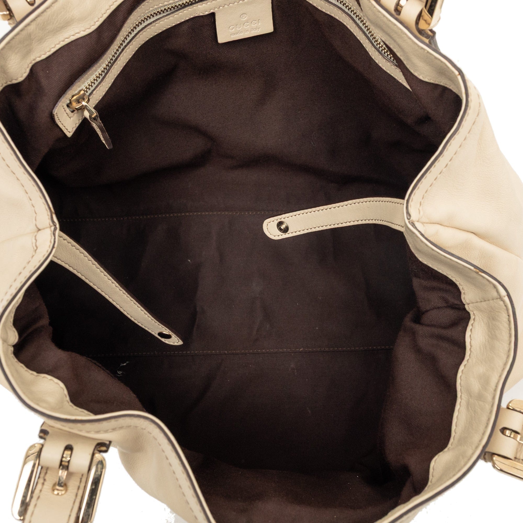 Gucci Calfskin Dialux Britt Tote
