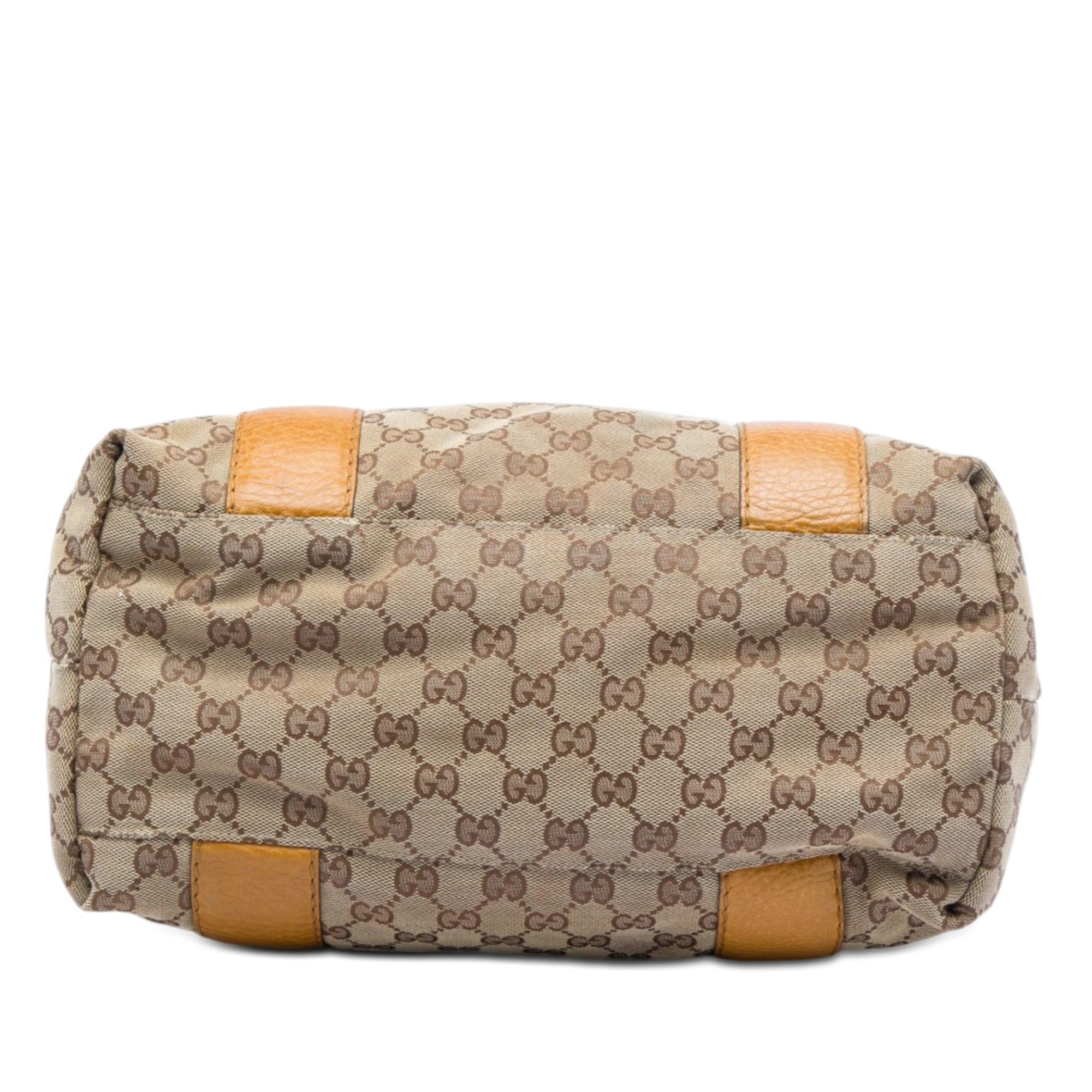 Gucci Large GG Canvas Bamboo Libeccio Tote