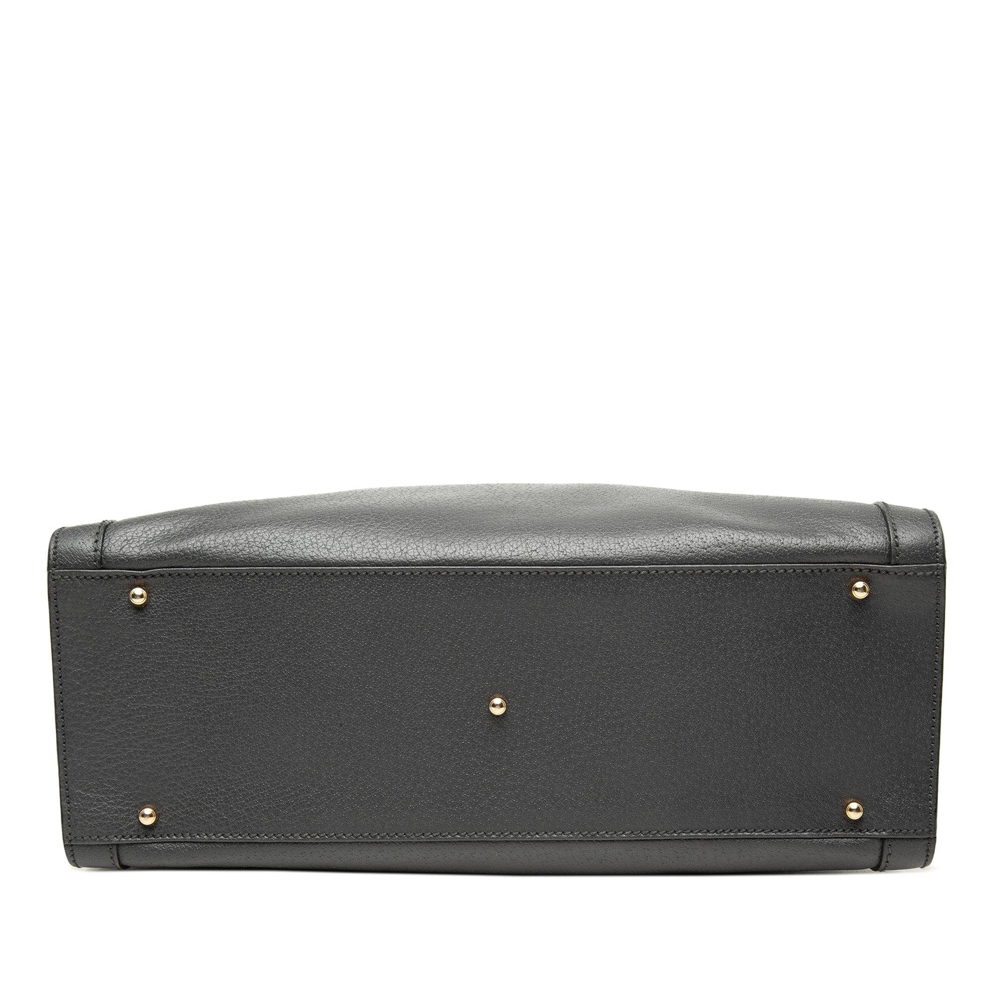 Gucci Medium Leather Bamboo Diana Tote