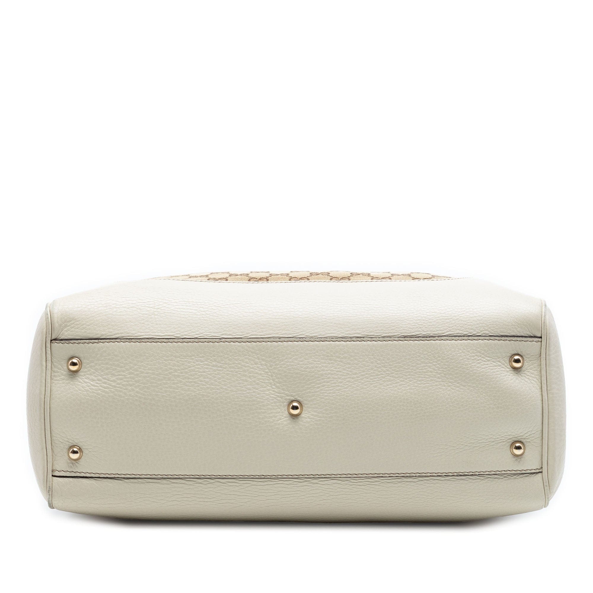 Gucci GG Canvas Bamboo Diana Tote