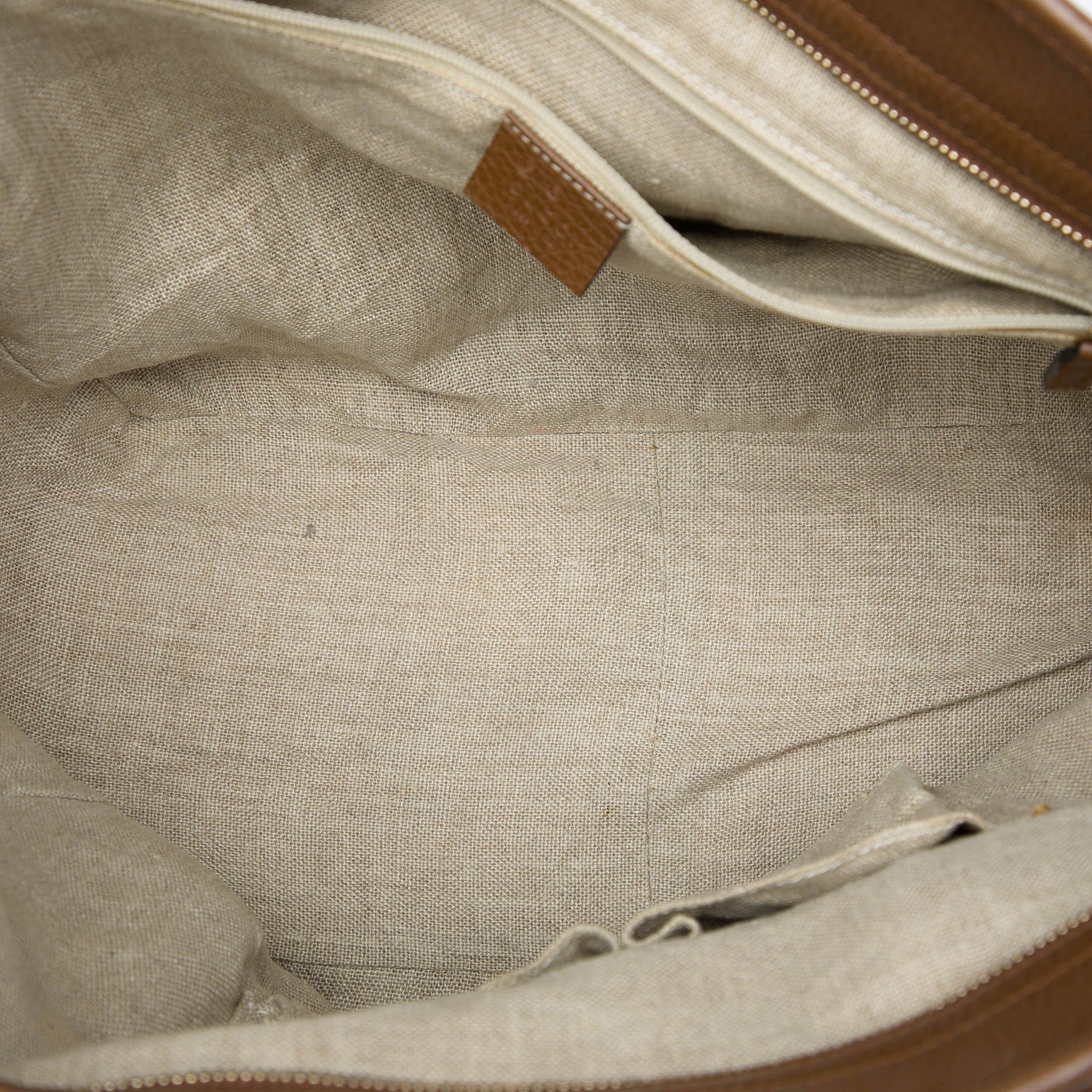 Gucci GG Canvas Bree Zippered Tote