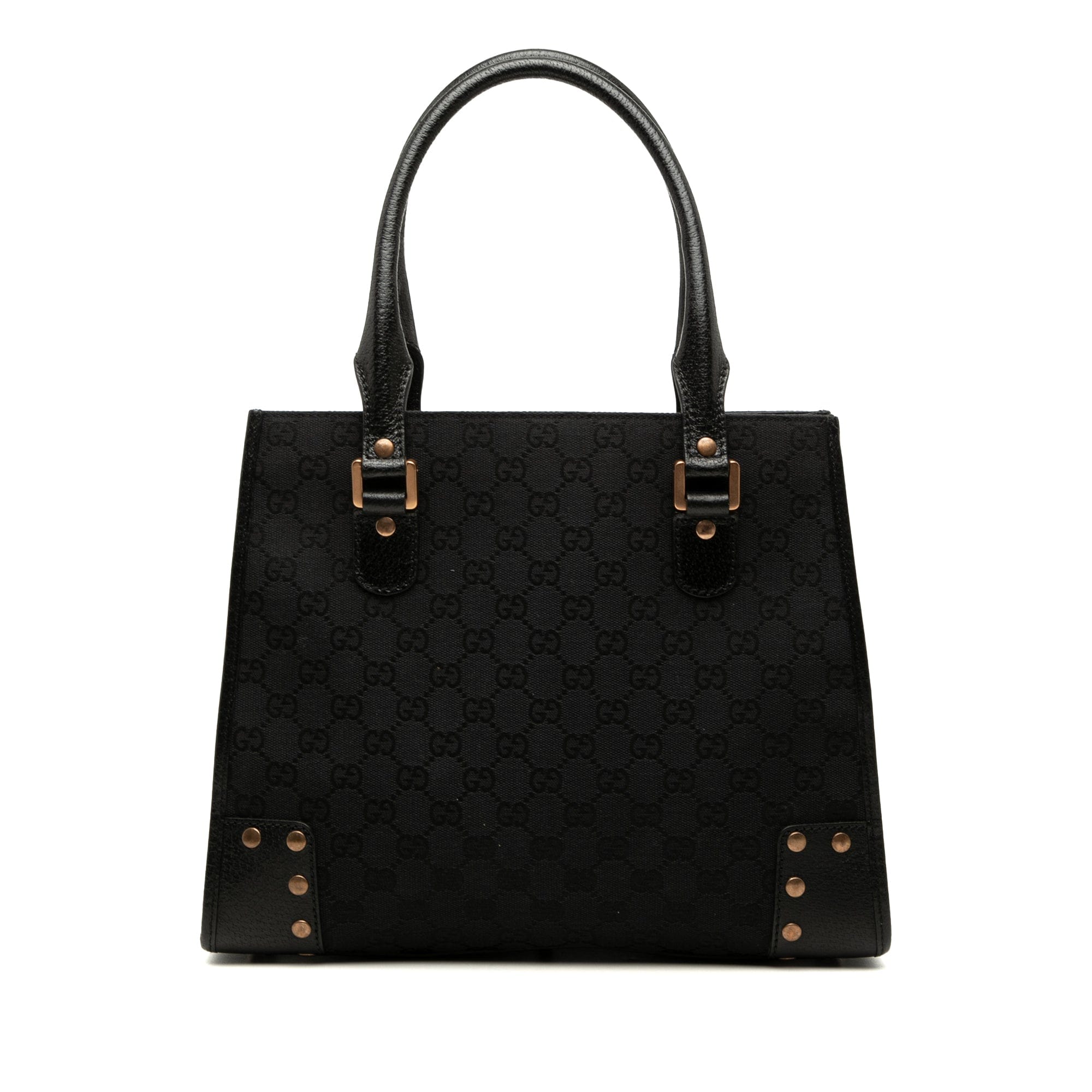 Gucci GG Canvas Nailhead Tote