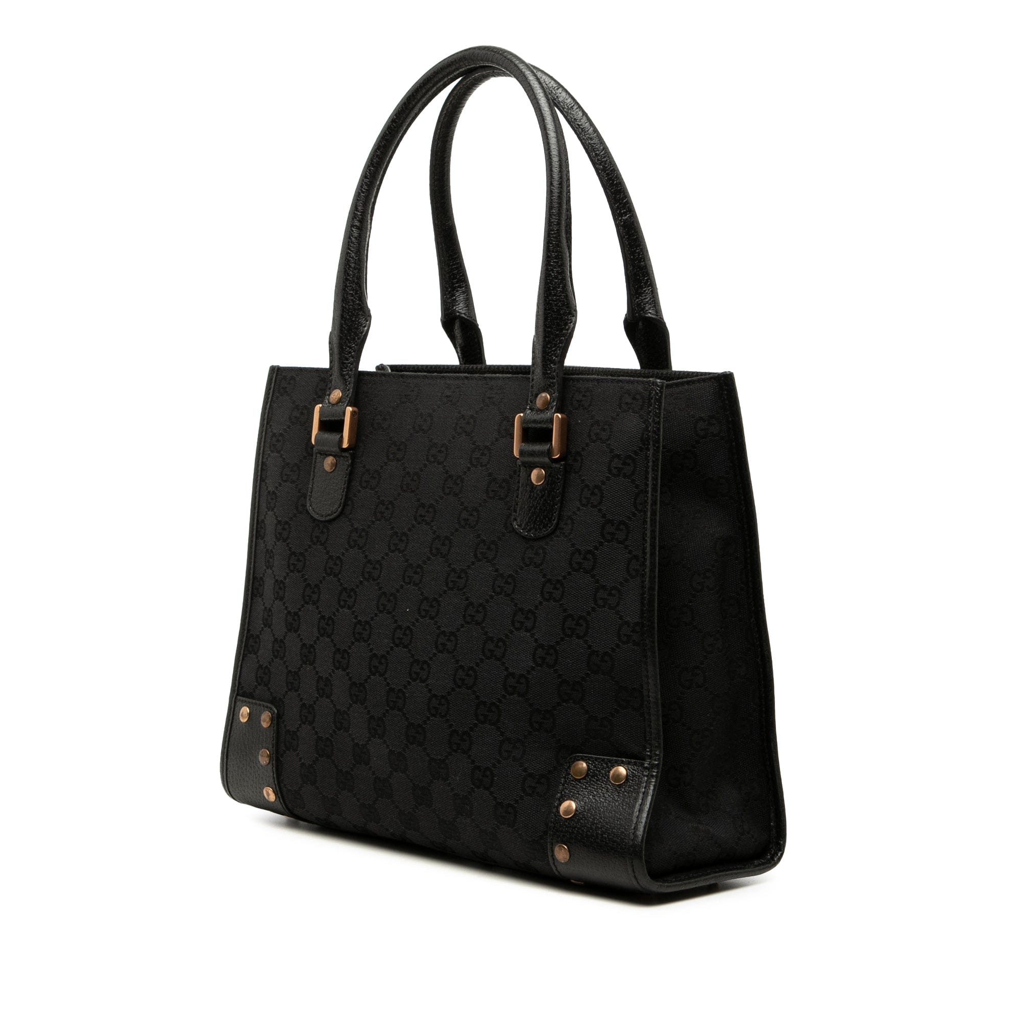 Gucci GG Canvas Nailhead Tote
