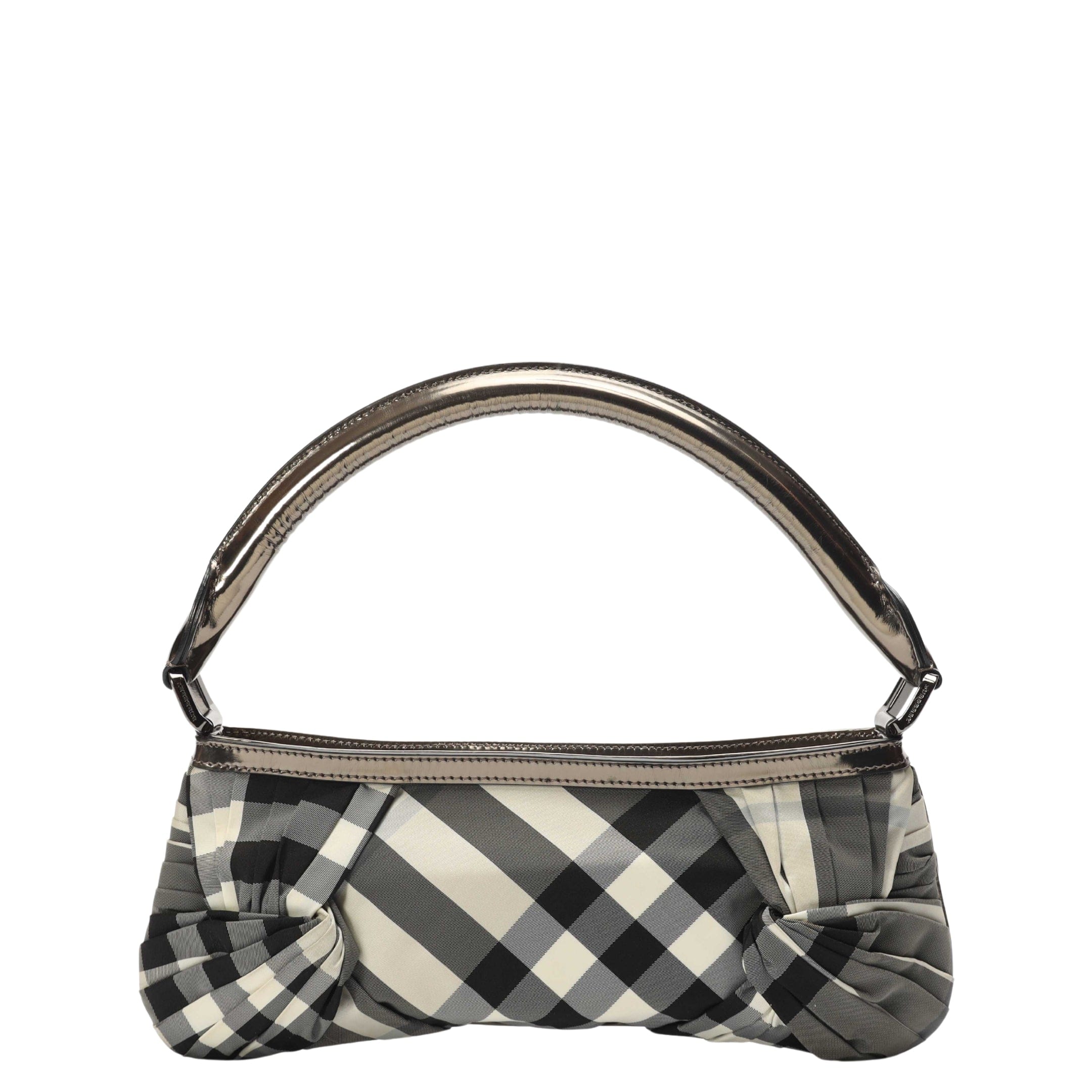 Burberry Supernova Check Canvas Handbag