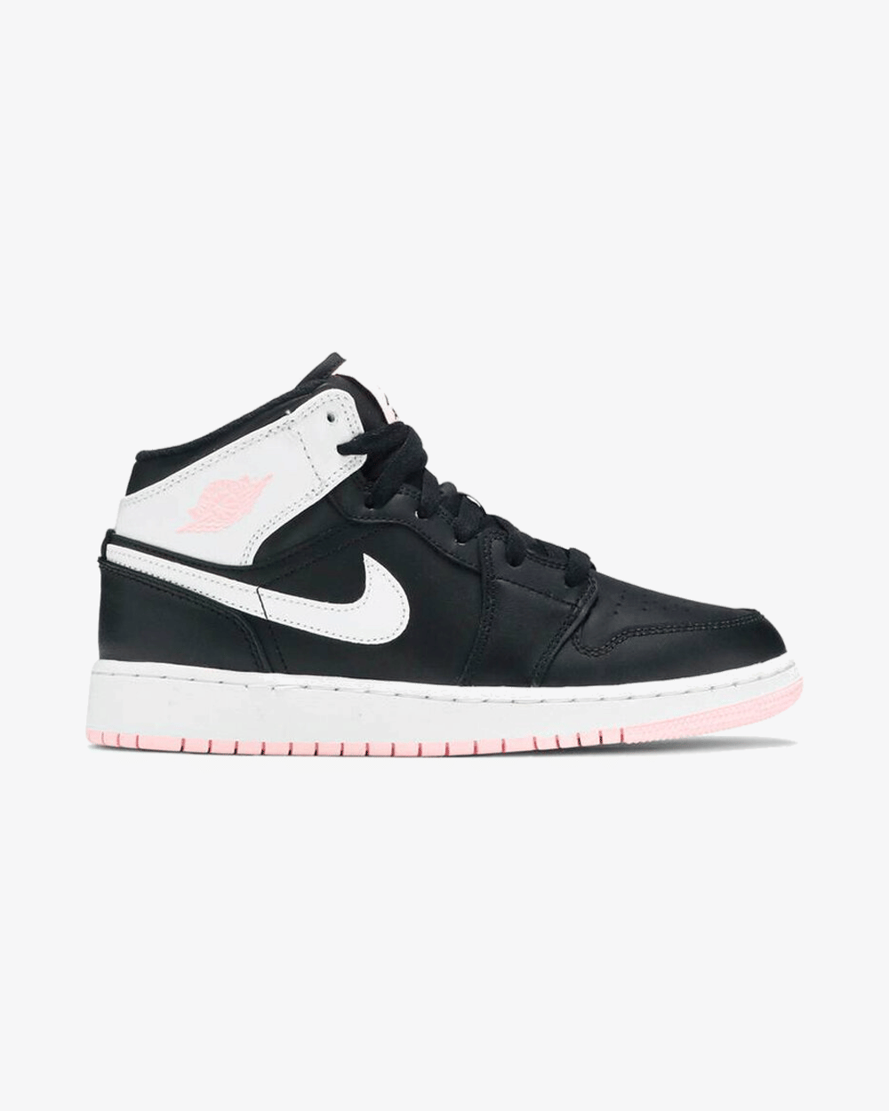 NIKE AIR JORDAN1 MID ARCTIC PUNCH PINK BLACK GS