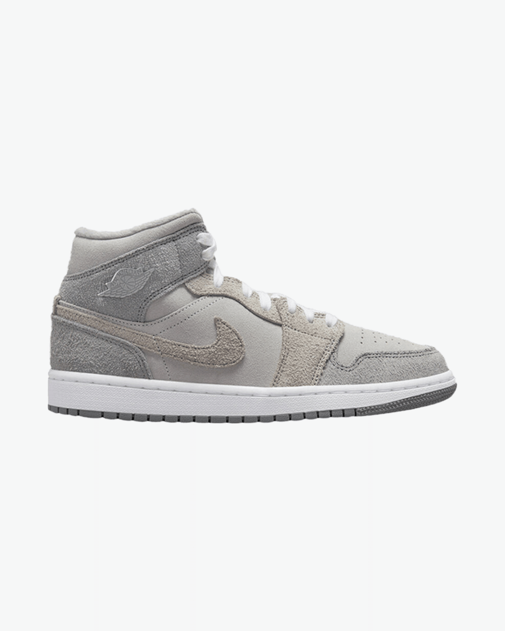 NIKE AIR JORDAN1 MID SE WMNS PARTICLE GREY