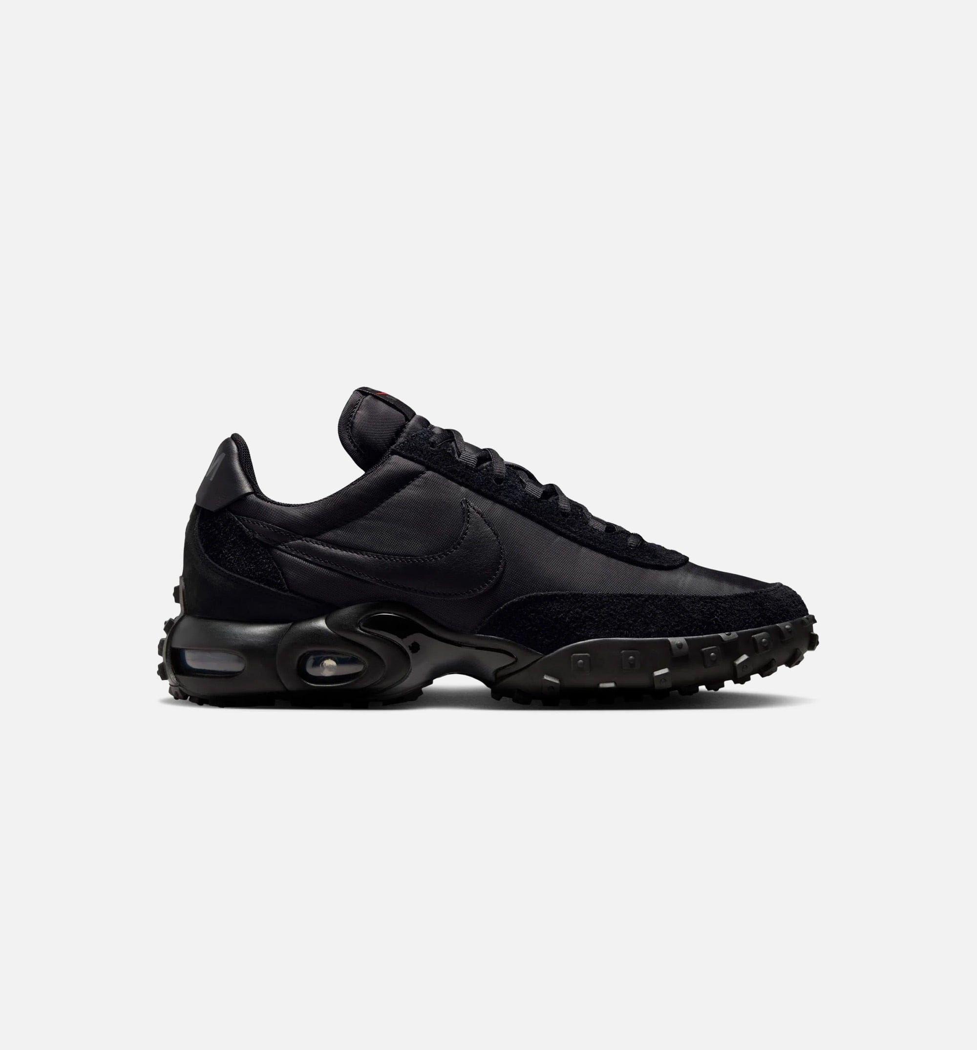 Nike Air Max Waffle Black and Anthracite Mens Lifestyle Shoe - Black