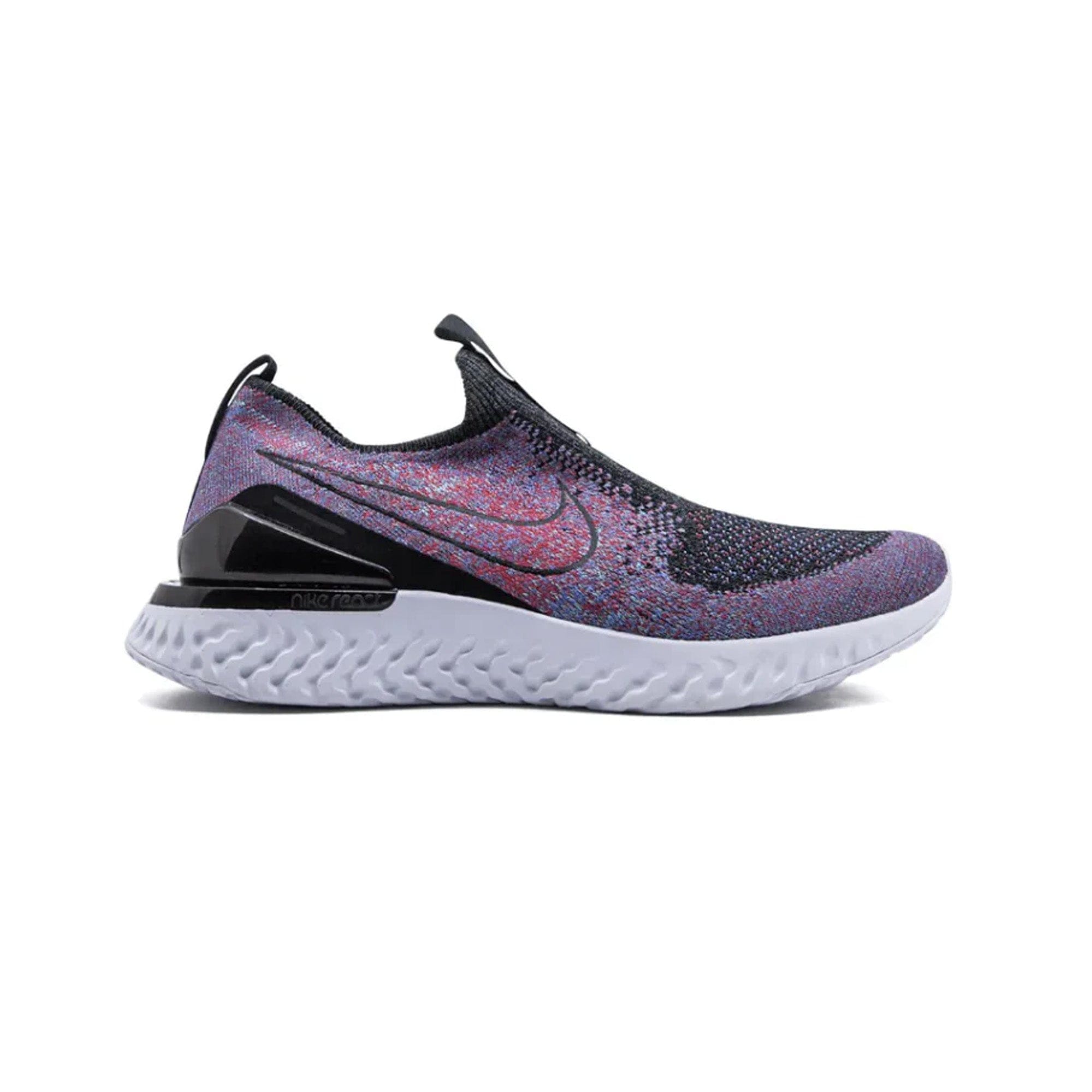 Nike Epic Phantom React Flyknit Black University Red Hyper Jade W (2019)