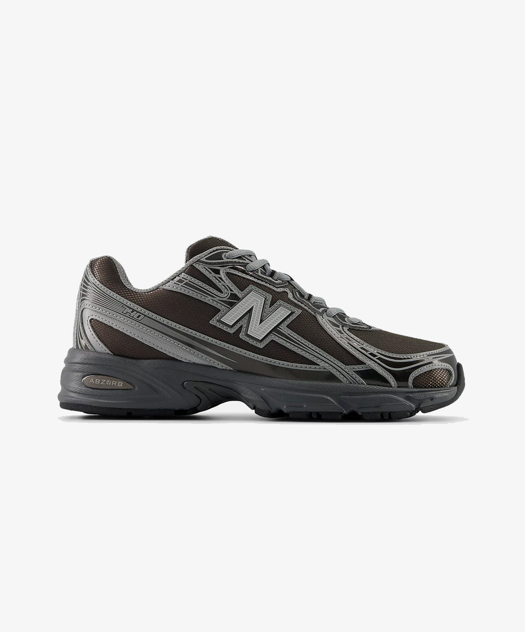 New Balance | 740 { BLACK METALLIC/CASTLEROCK PFP