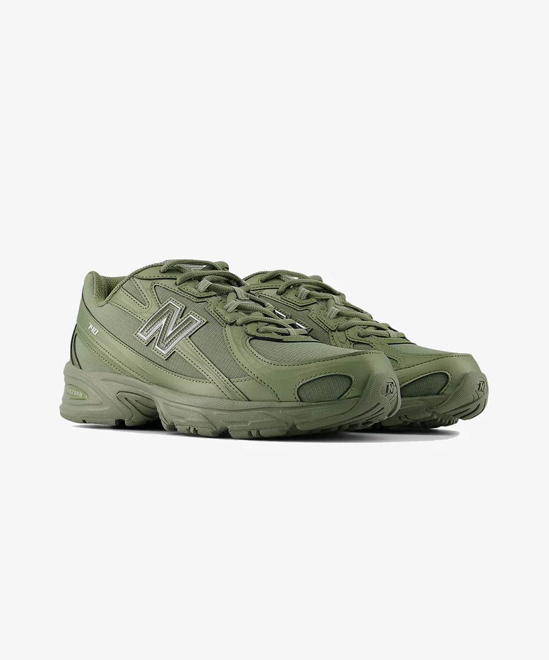 New Balance | 740 { DARK OLIVINE / SILVER METALLIC