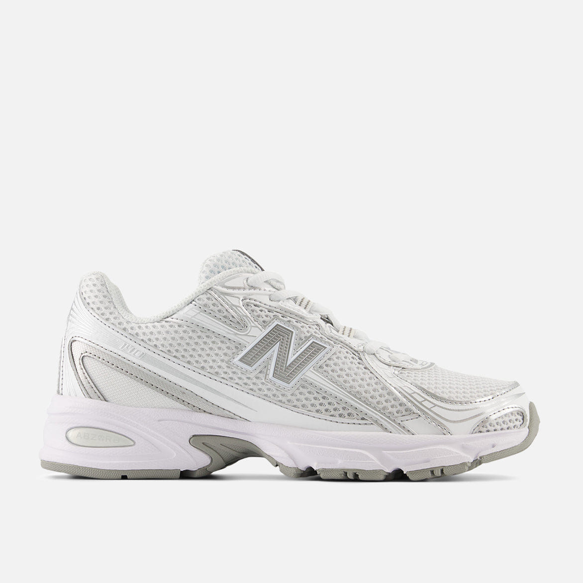 New Balance 740 - WHITE / SILVER METALLIC
