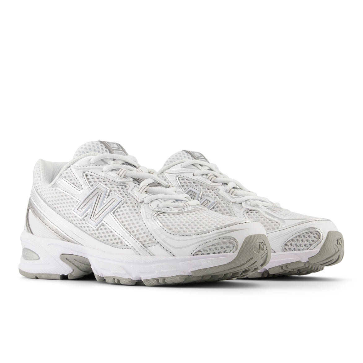 New Balance 740 - WHITE / SILVER METALLIC