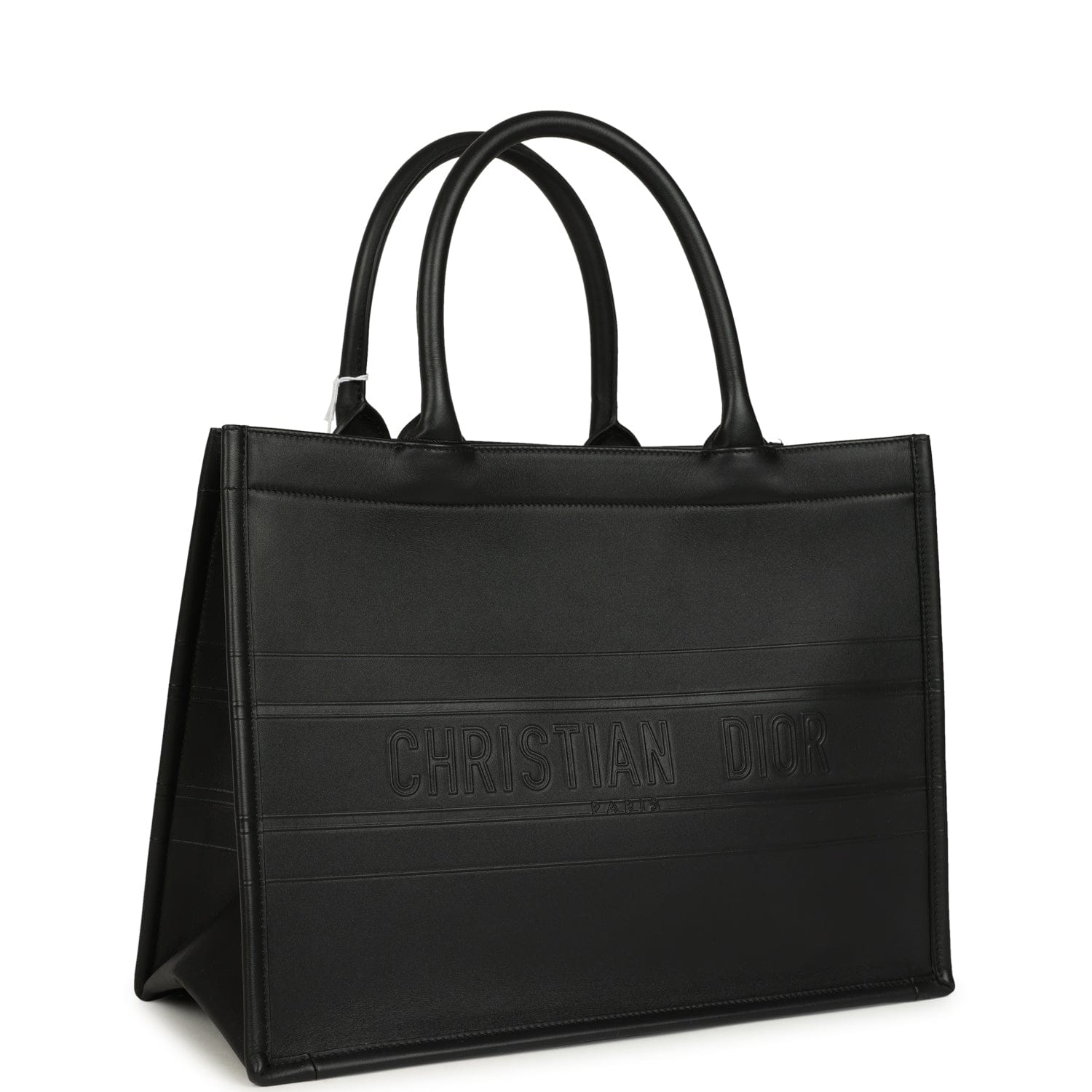 Dior Christian Dior Medium Book Tote Black Calfskin