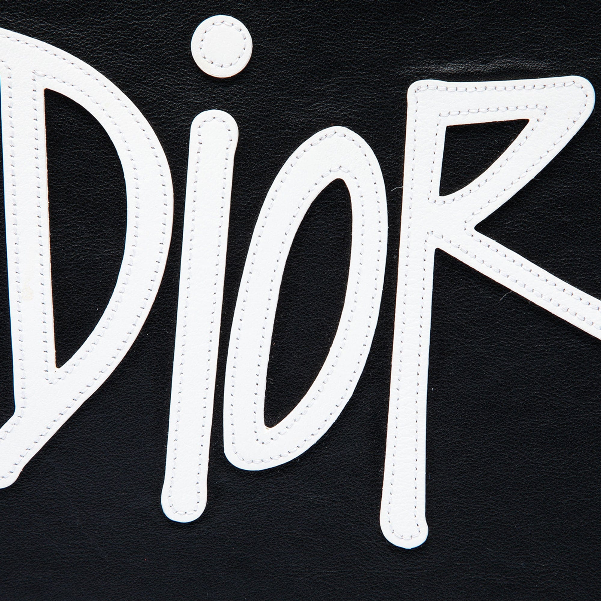 Dior Stussy Small Logo Applique Tote