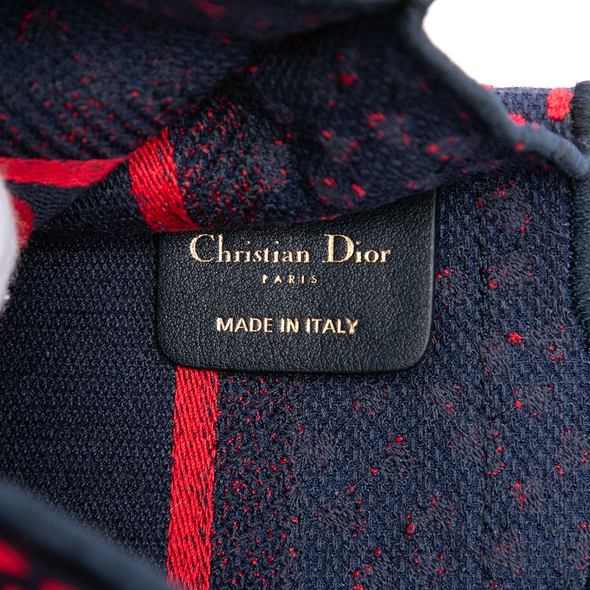 Dior Mini Embroidered Canvas Pop Heart I Love Paris Book Tote