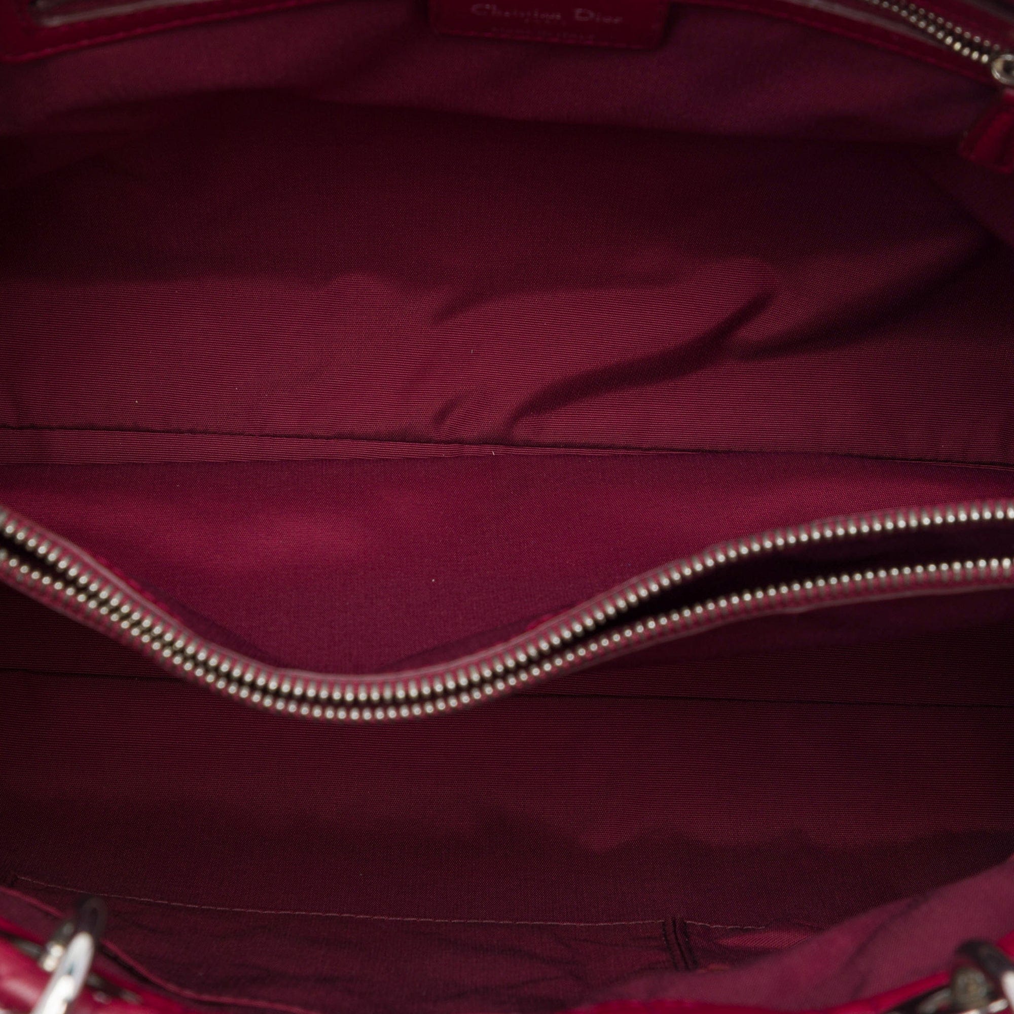 Dior Large Lambskin Cannage Lady Dior Soft Shopping Tote