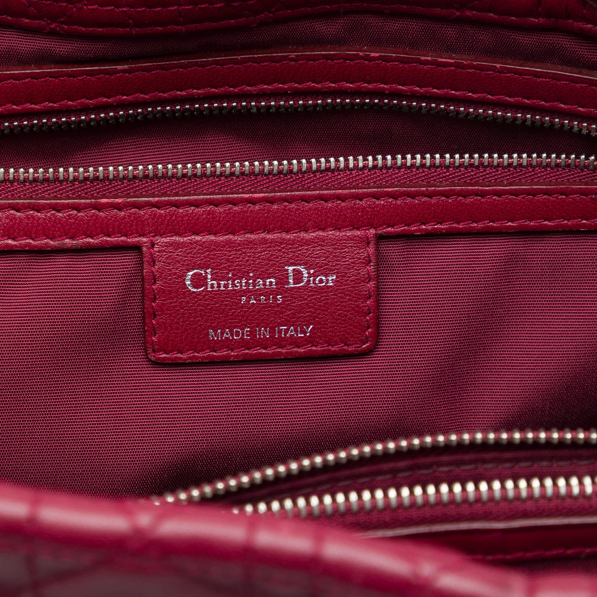 Dior Large Lambskin Cannage Lady Dior Soft Shopping Tote