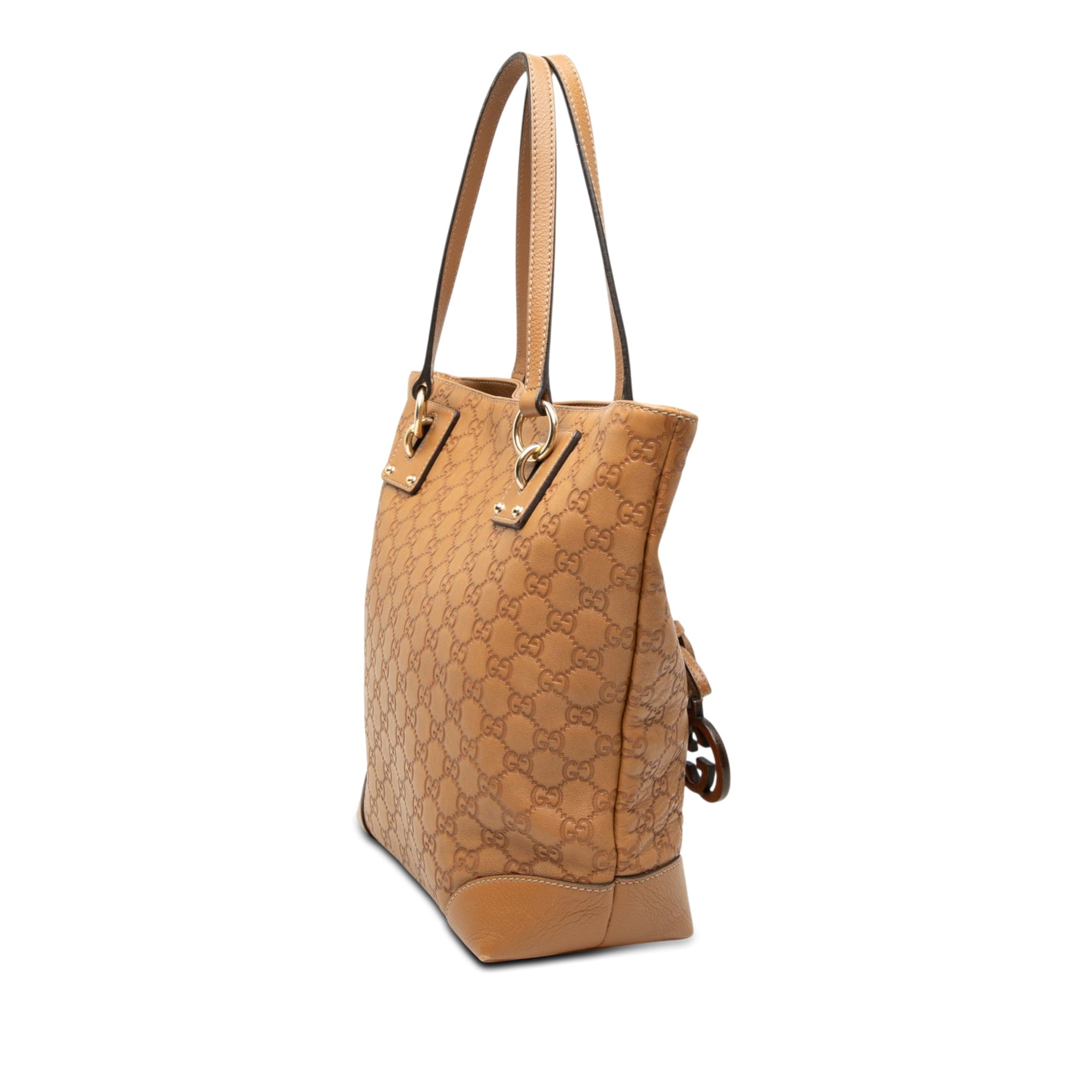 Gucci Medium Guccissima GG Charm Tote