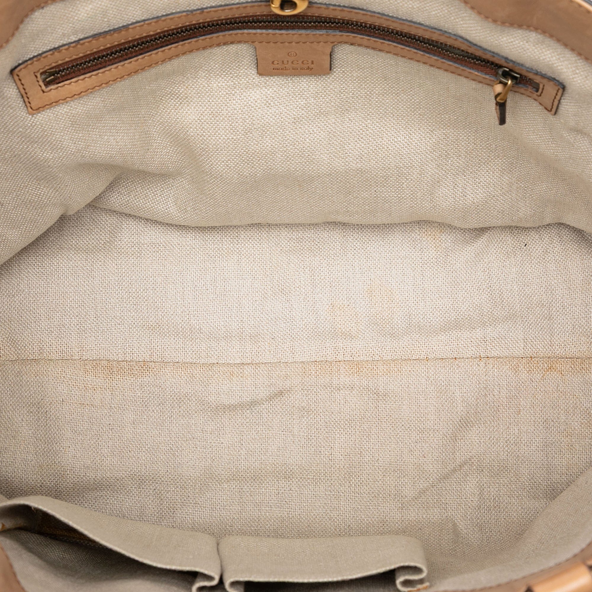 Gucci Large Microguccissima Brogue Duilio Tote