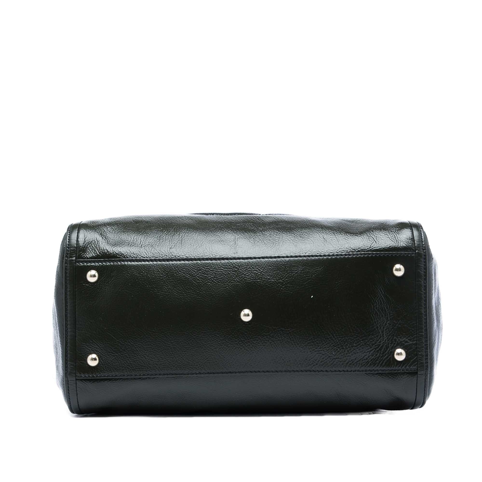 Gucci Medium Patent Soho Cellarius Tote