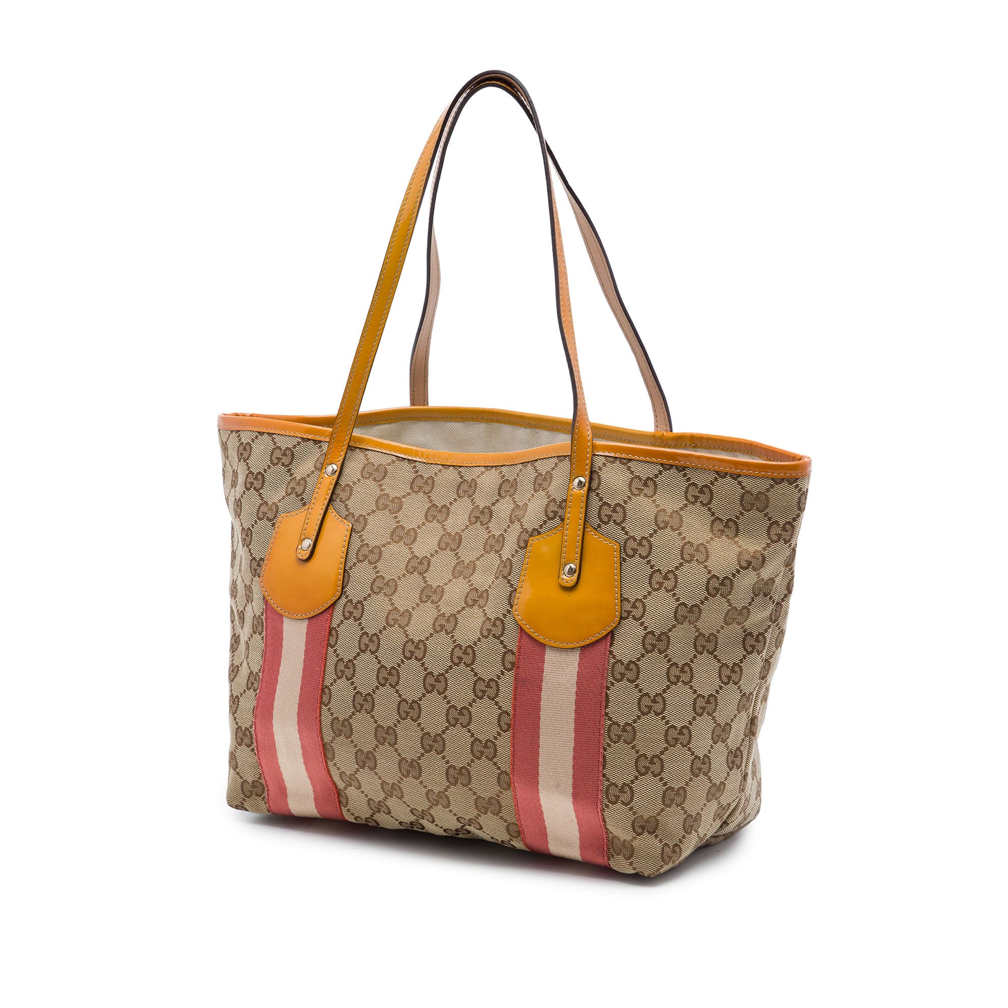 Gucci GG Canvas Web Jolie Tote